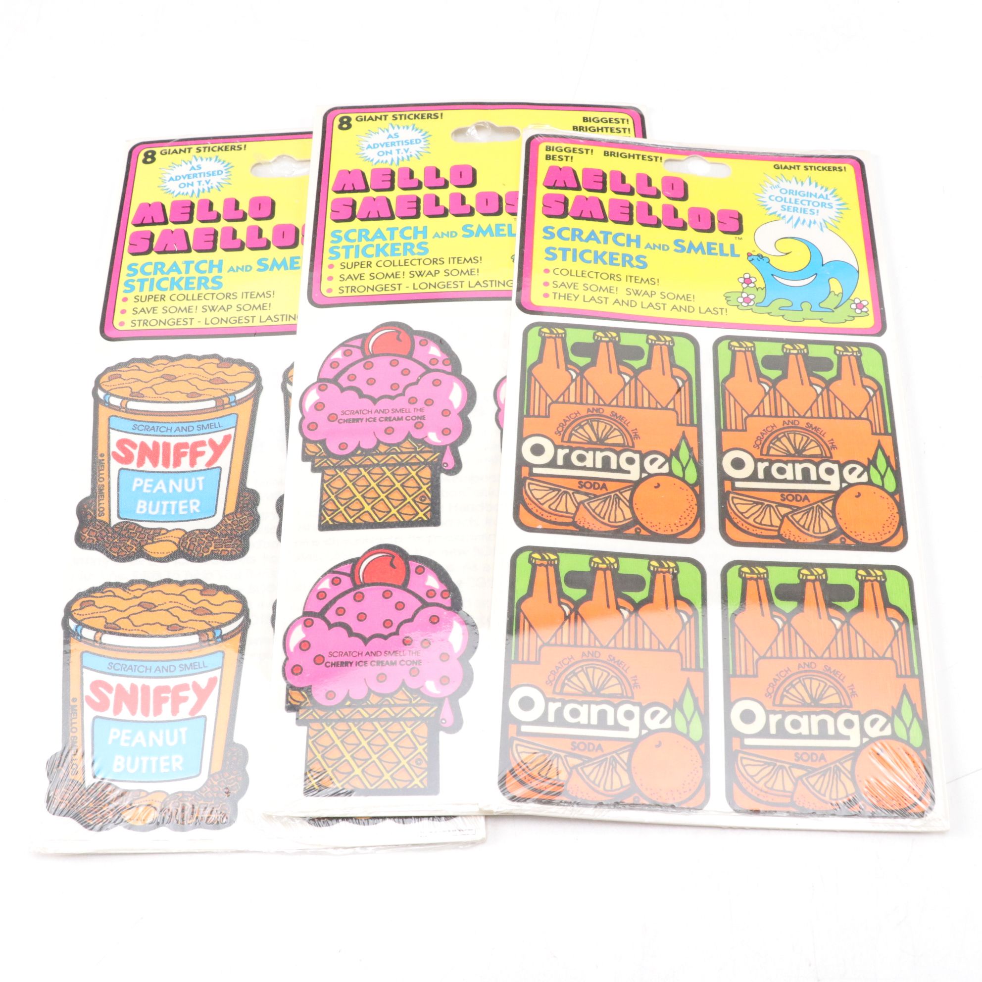 Kellogg's, Kool-Aid, Hershey's and More Scratch and Sniff Stickers, Late 20th C.