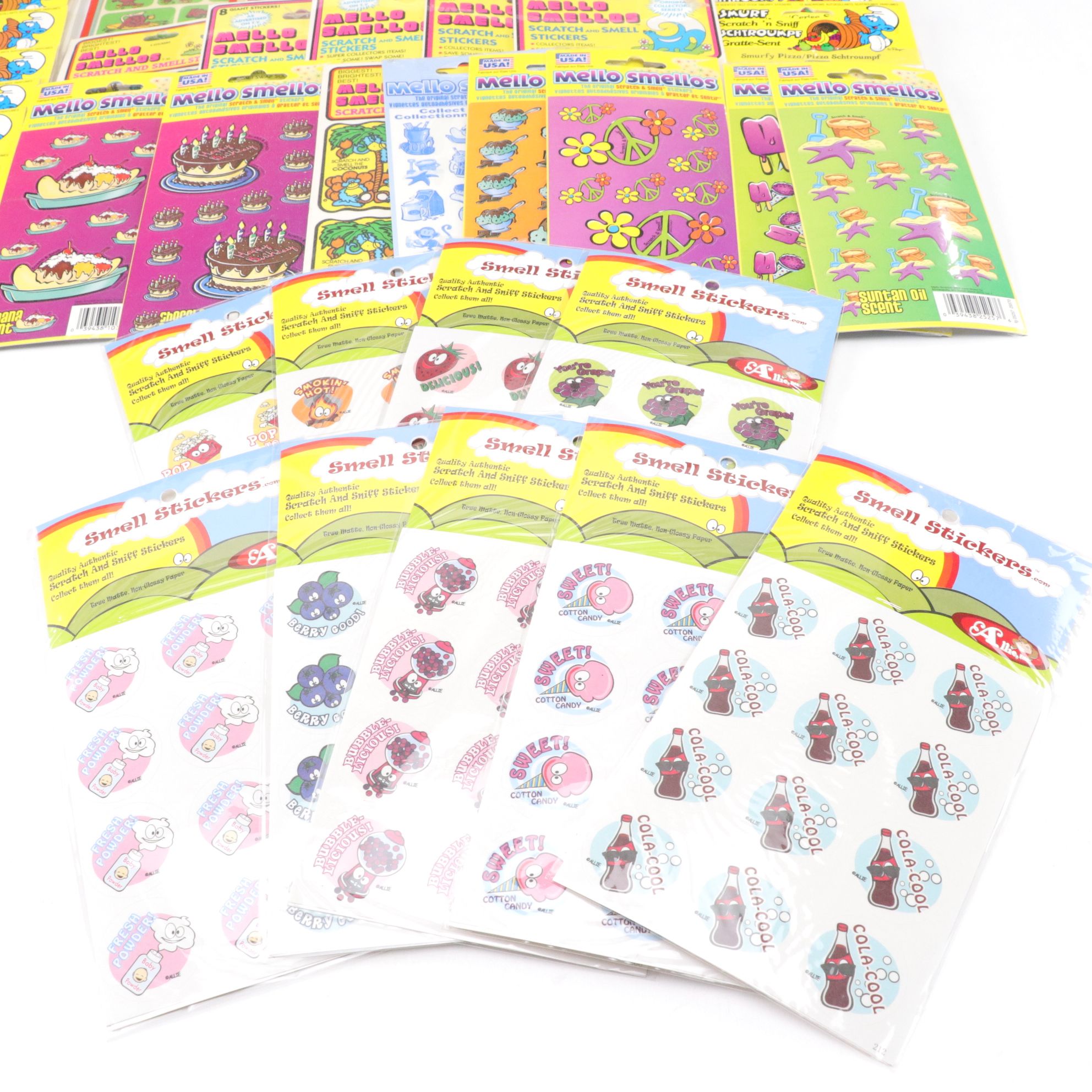 Kellogg's, Kool-Aid, Hershey's and More Scratch and Sniff Stickers, Late 20th C.