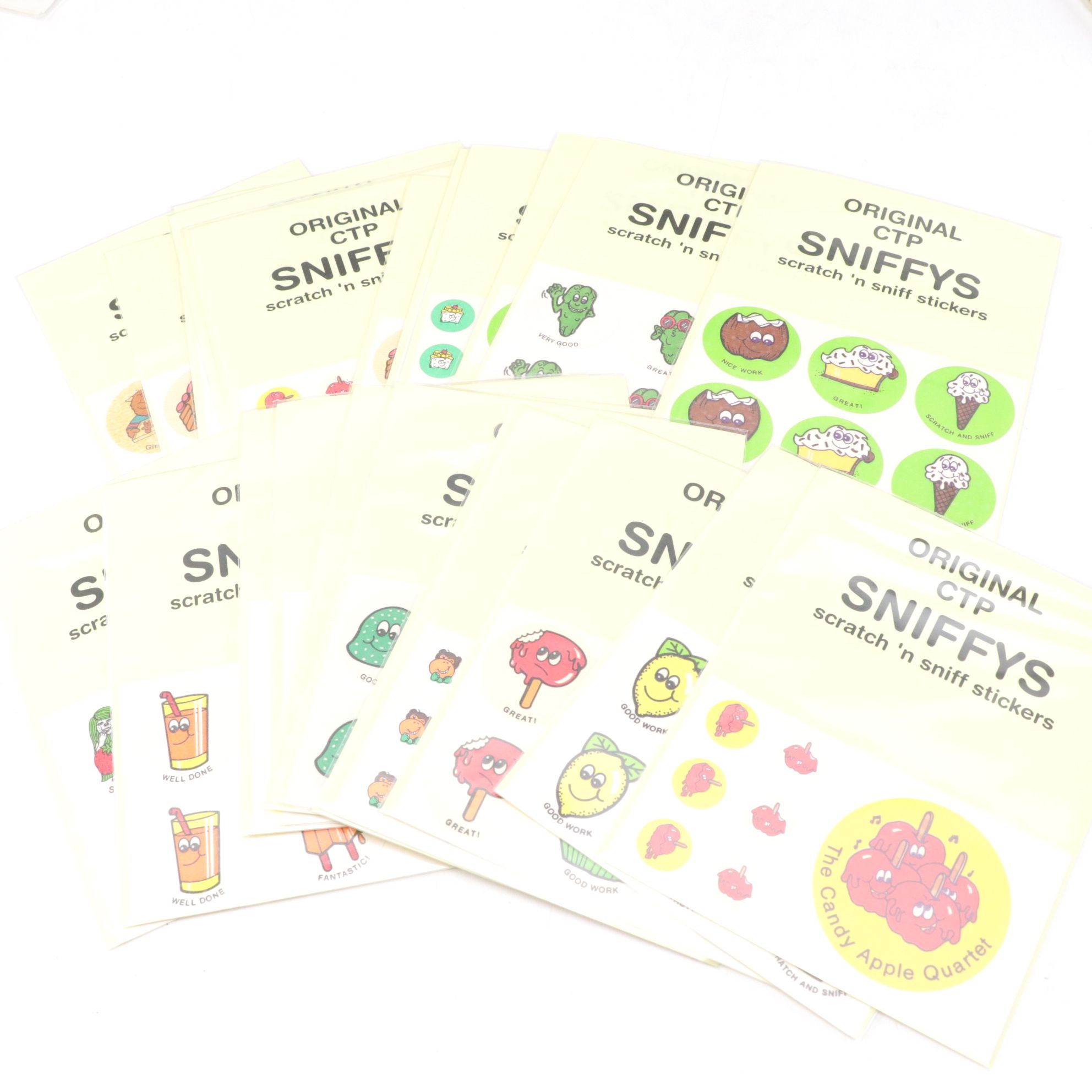 Kellogg's, Kool-Aid, Hershey's and More Scratch and Sniff Stickers, Late 20th C.
