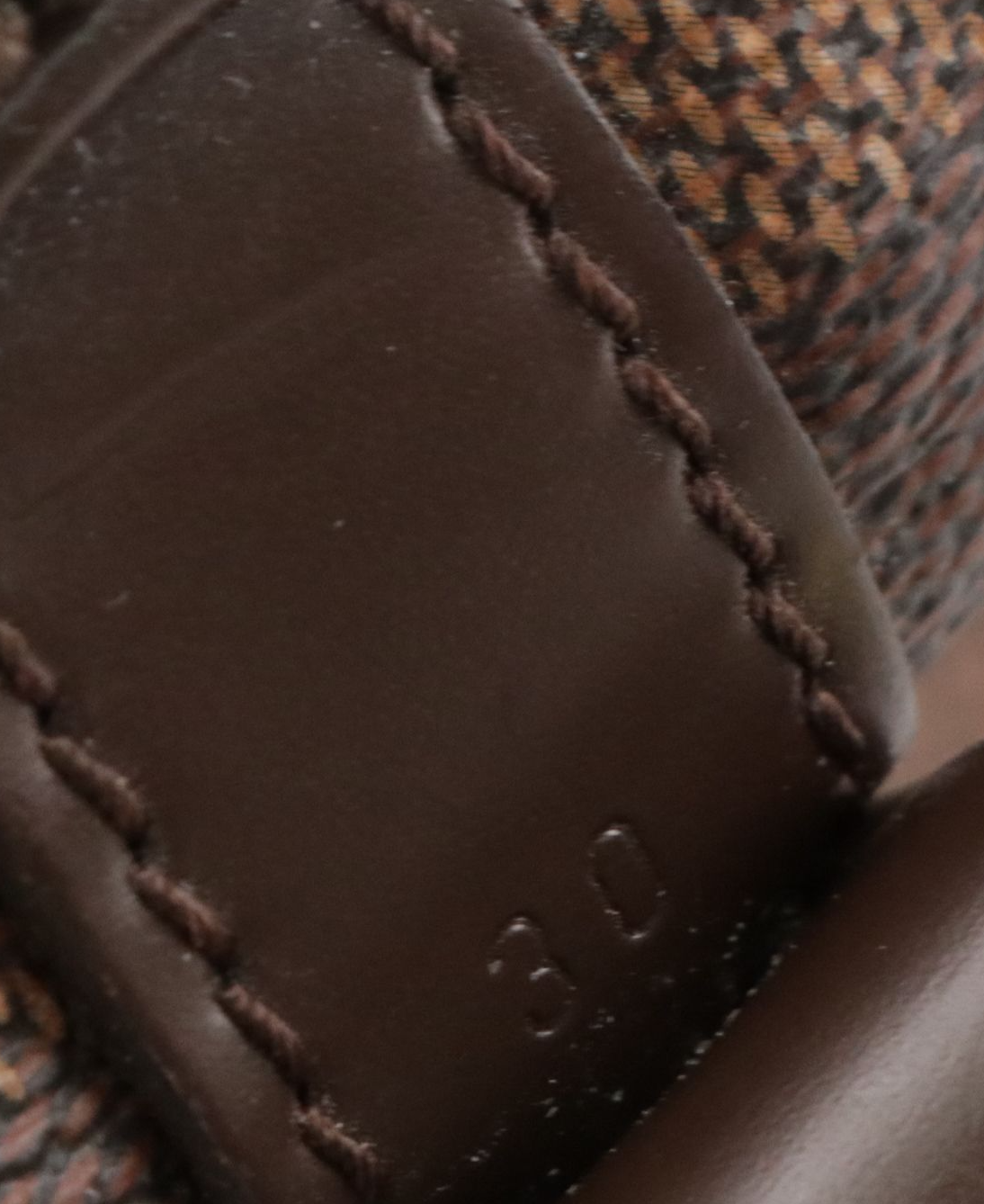 Louis Vuitton Speedy Bandoulière 30 Two-Way Bag in Damier Ebene Canvas & Leather