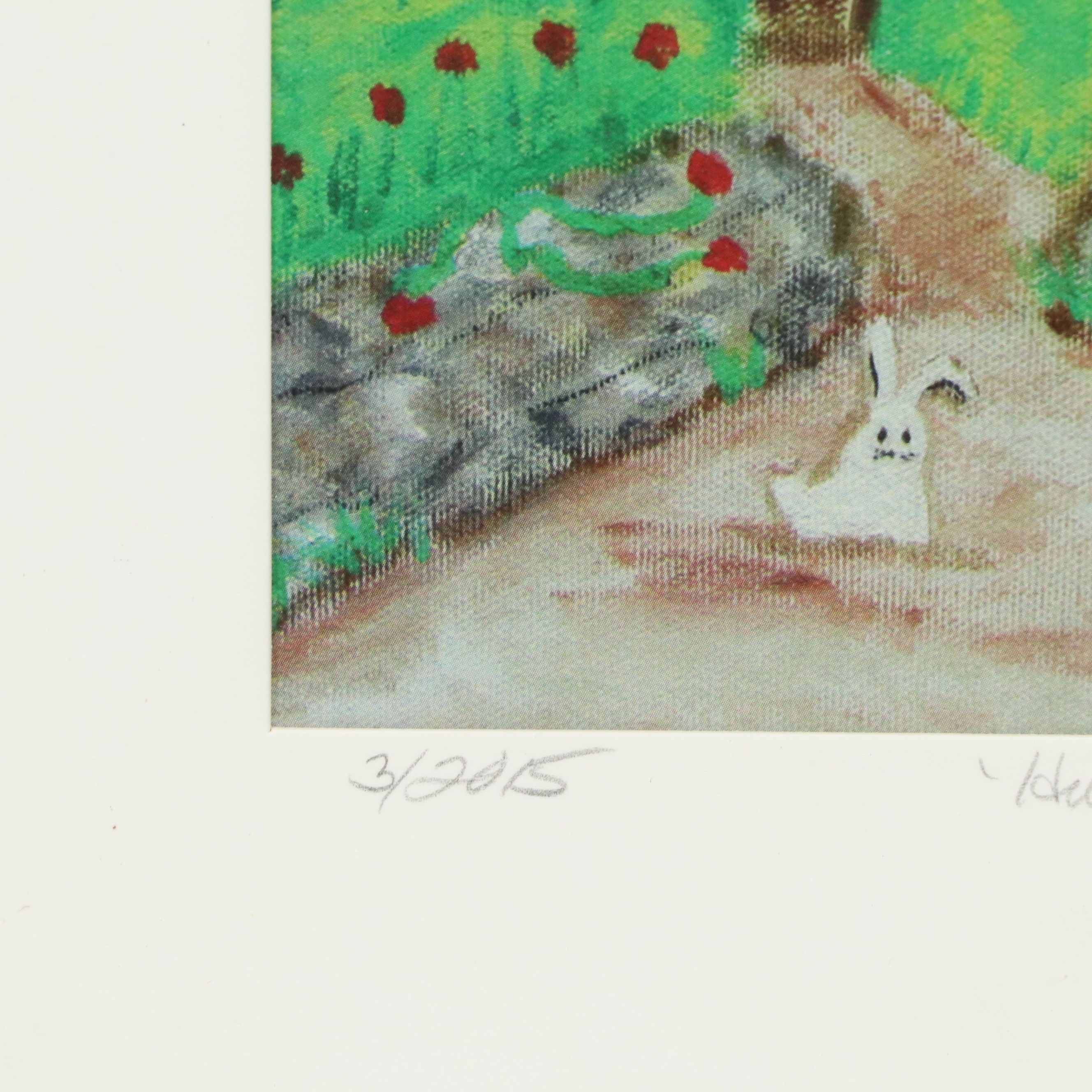 Diane Pape Offset Lithographs "Humpty's House" and "Little Red Riding Hood"