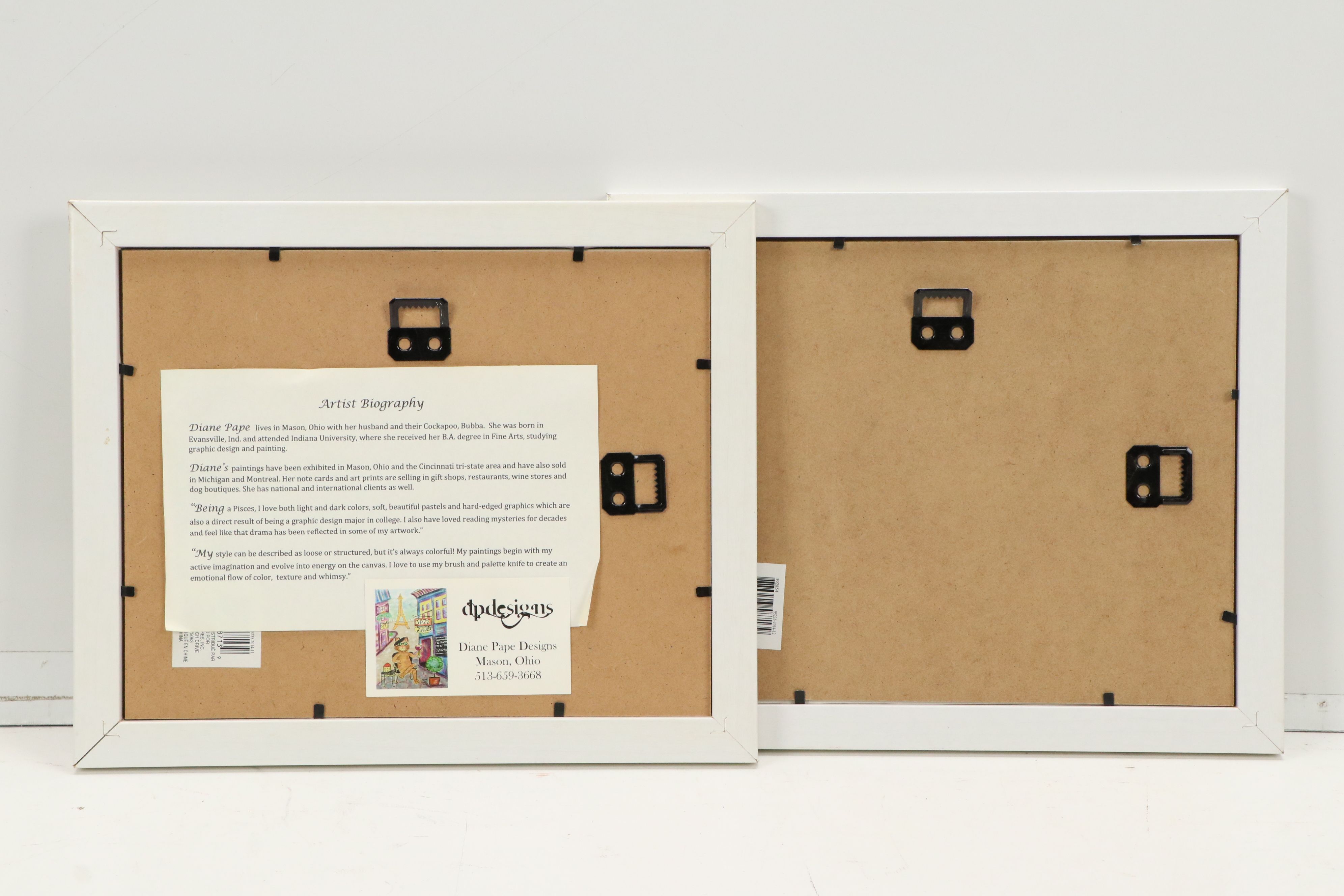 Diane Pape Offset Lithographs "Humpty's House" and "Little Red Riding Hood"