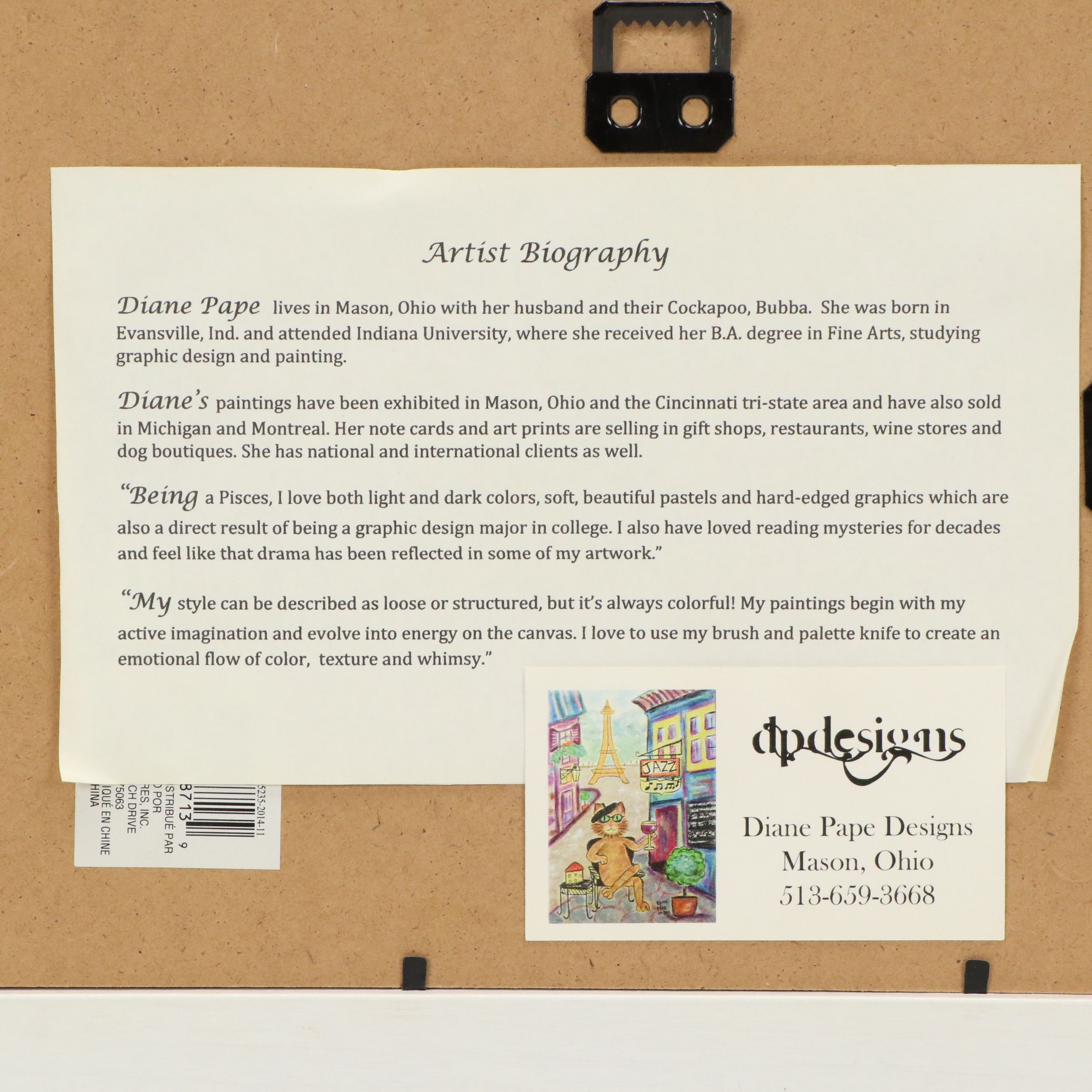 Diane Pape Offset Lithographs "Humpty's House" and "Little Red Riding Hood"