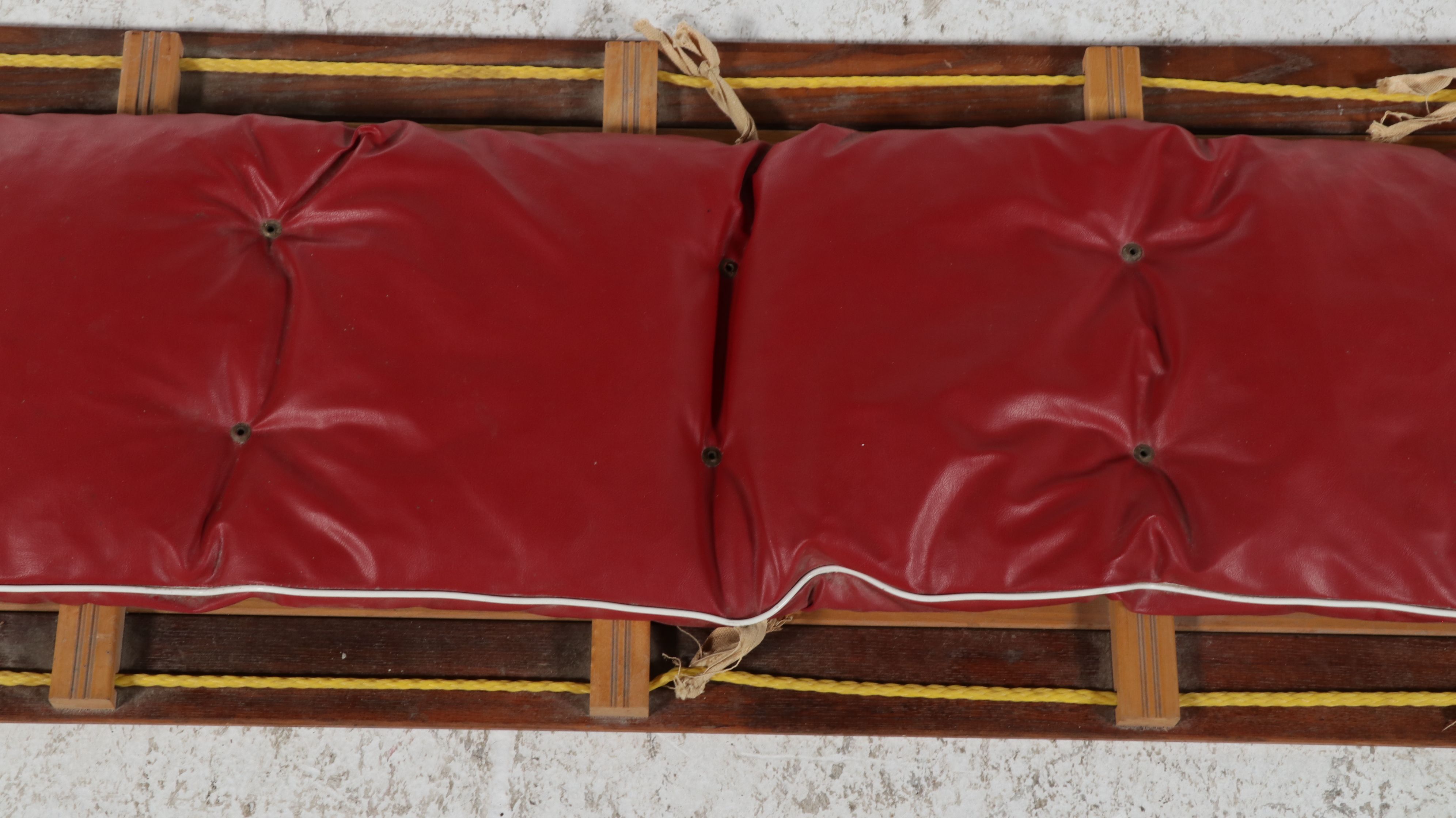 Paris Wooden Toboggan, Mid-20th Century