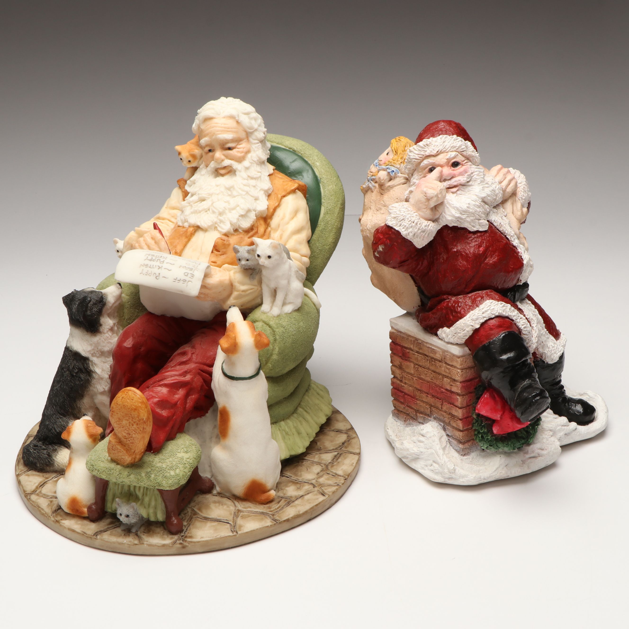 Byers' Choice Traditions Wooden Advent Calendar with More Christmas Décor