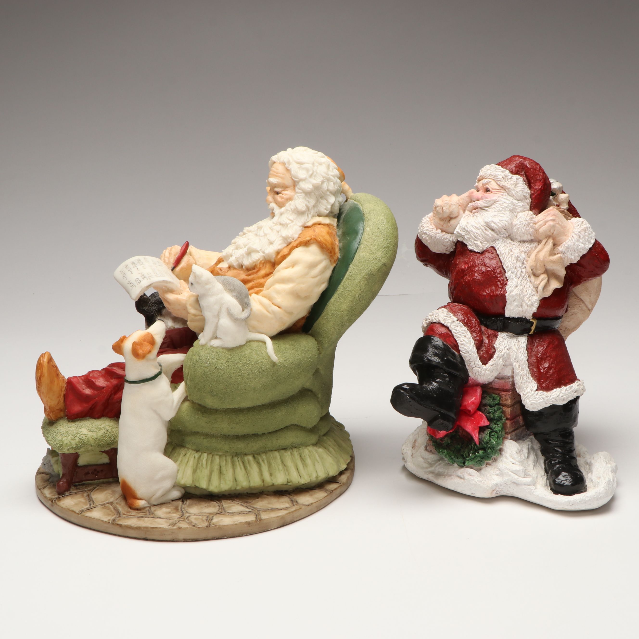 Byers' Choice Traditions Wooden Advent Calendar with More Christmas Décor