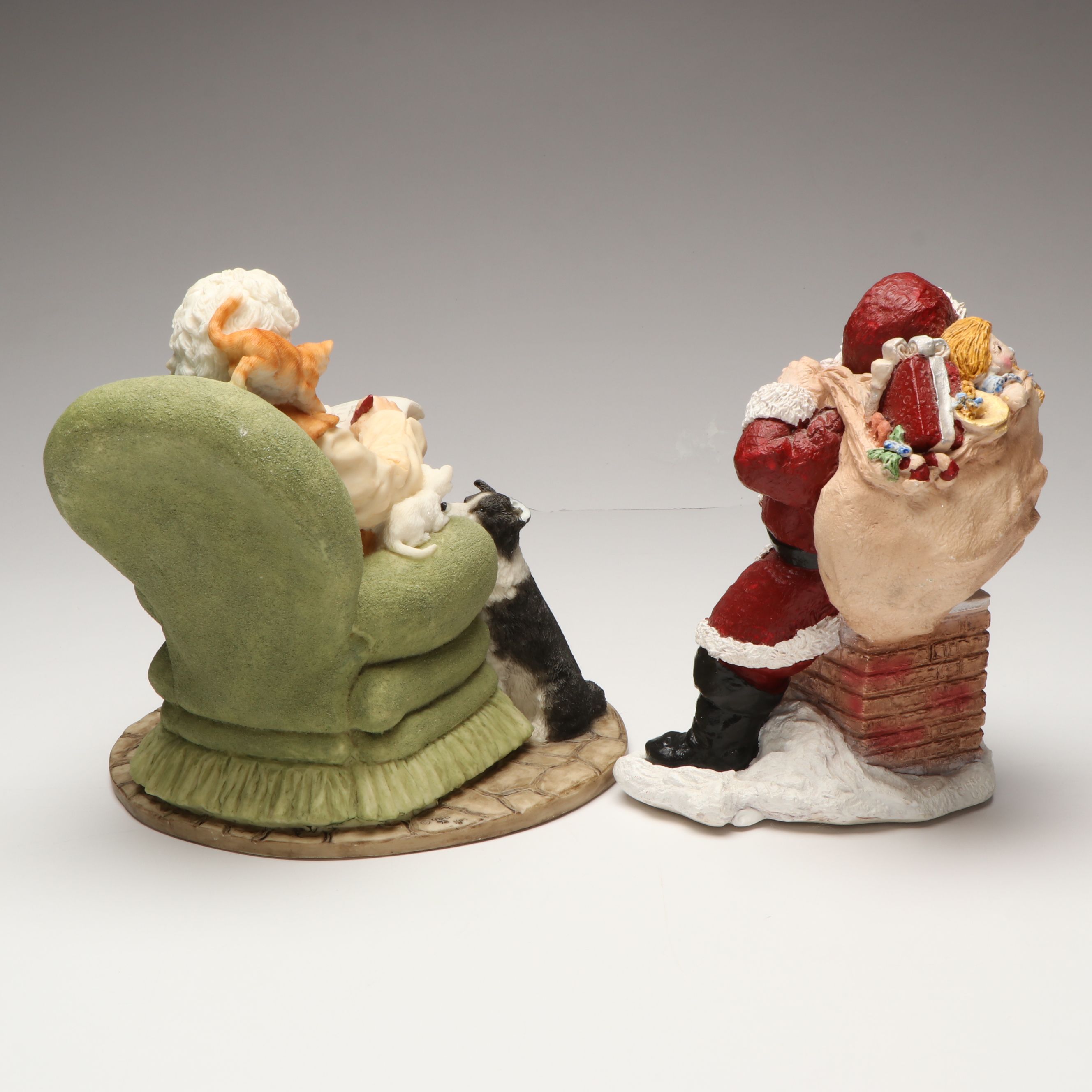 Byers' Choice Traditions Wooden Advent Calendar with More Christmas Décor