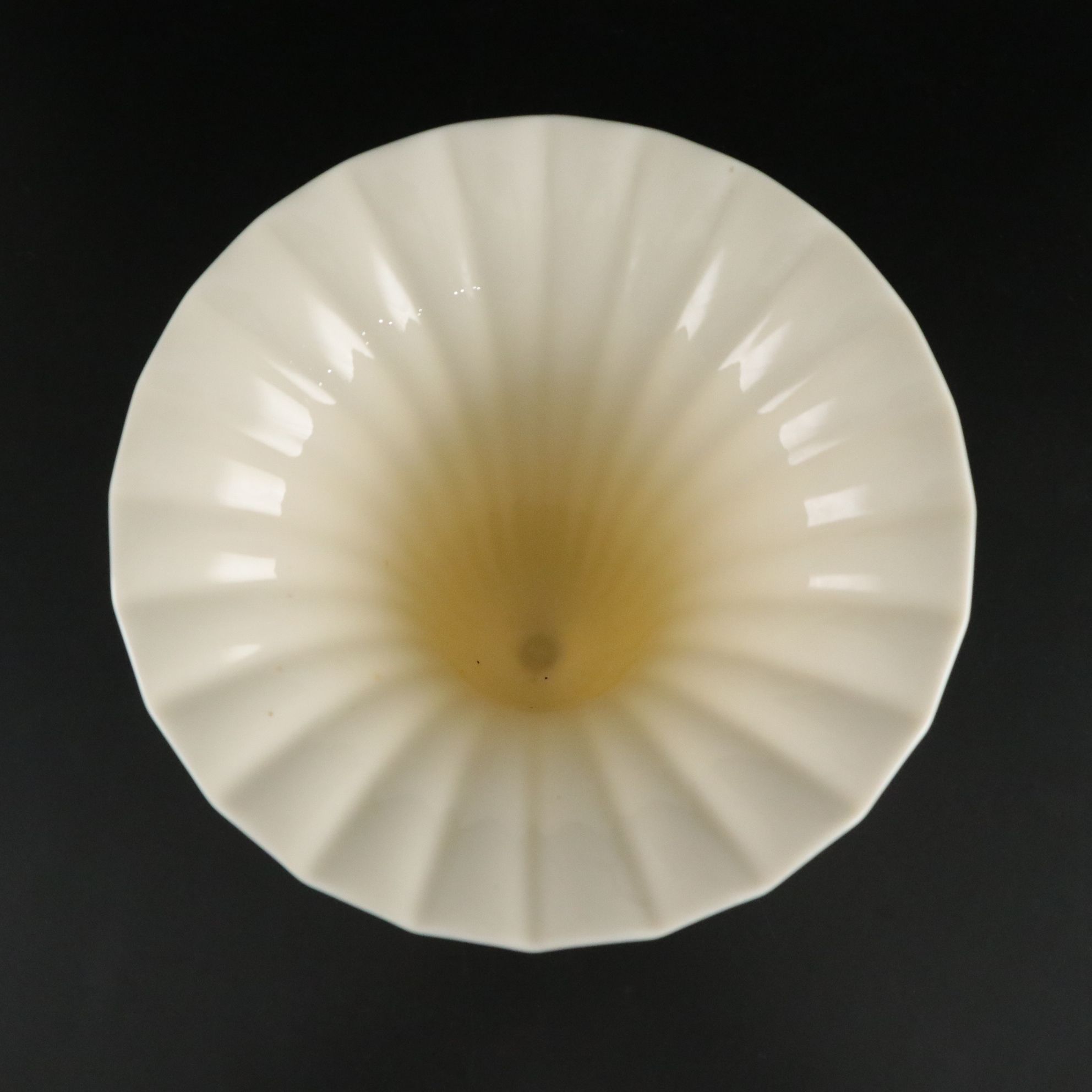 Lenox "Regal" Trumpet Vase with DeLuxe Milk Glass & Etched Glass Cylinder Vases