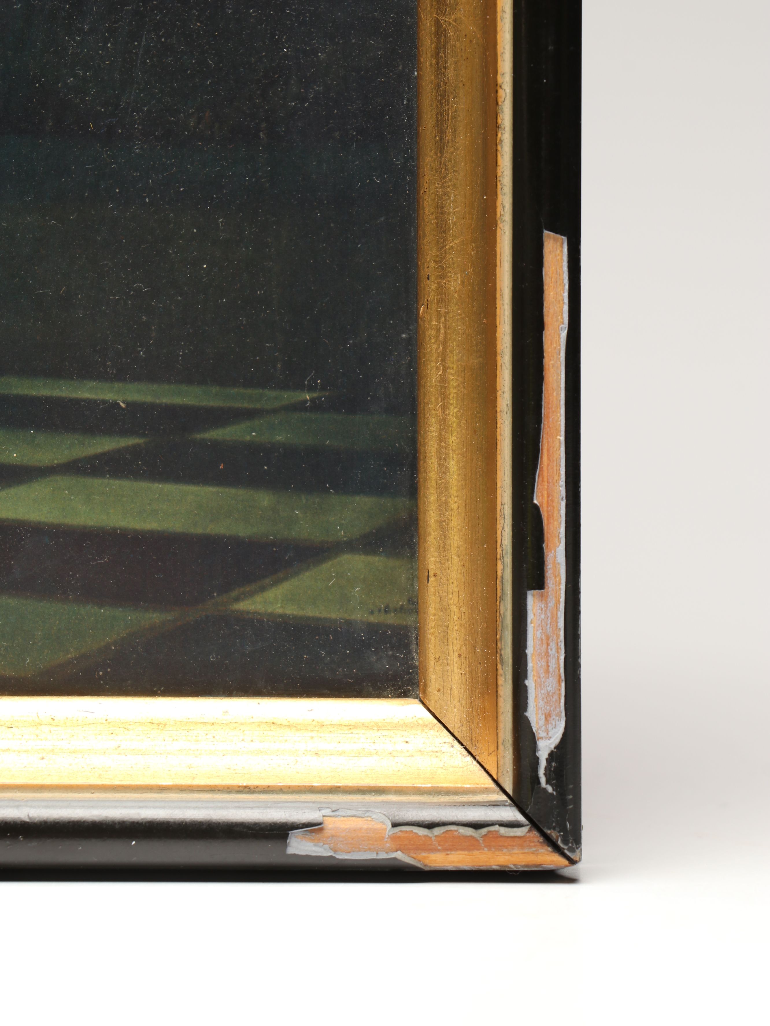 After Salvador Dalí Framed Print "Crucifixion (Corpus Hypercubus)," 1960s