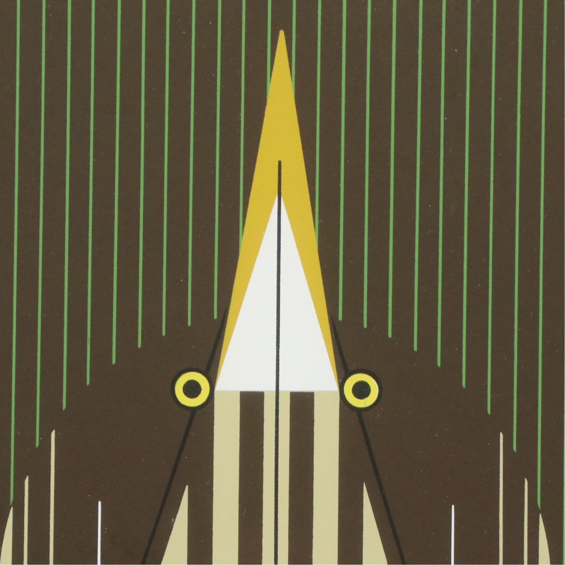 Charley Harper Serigraph "Bittern Suite"