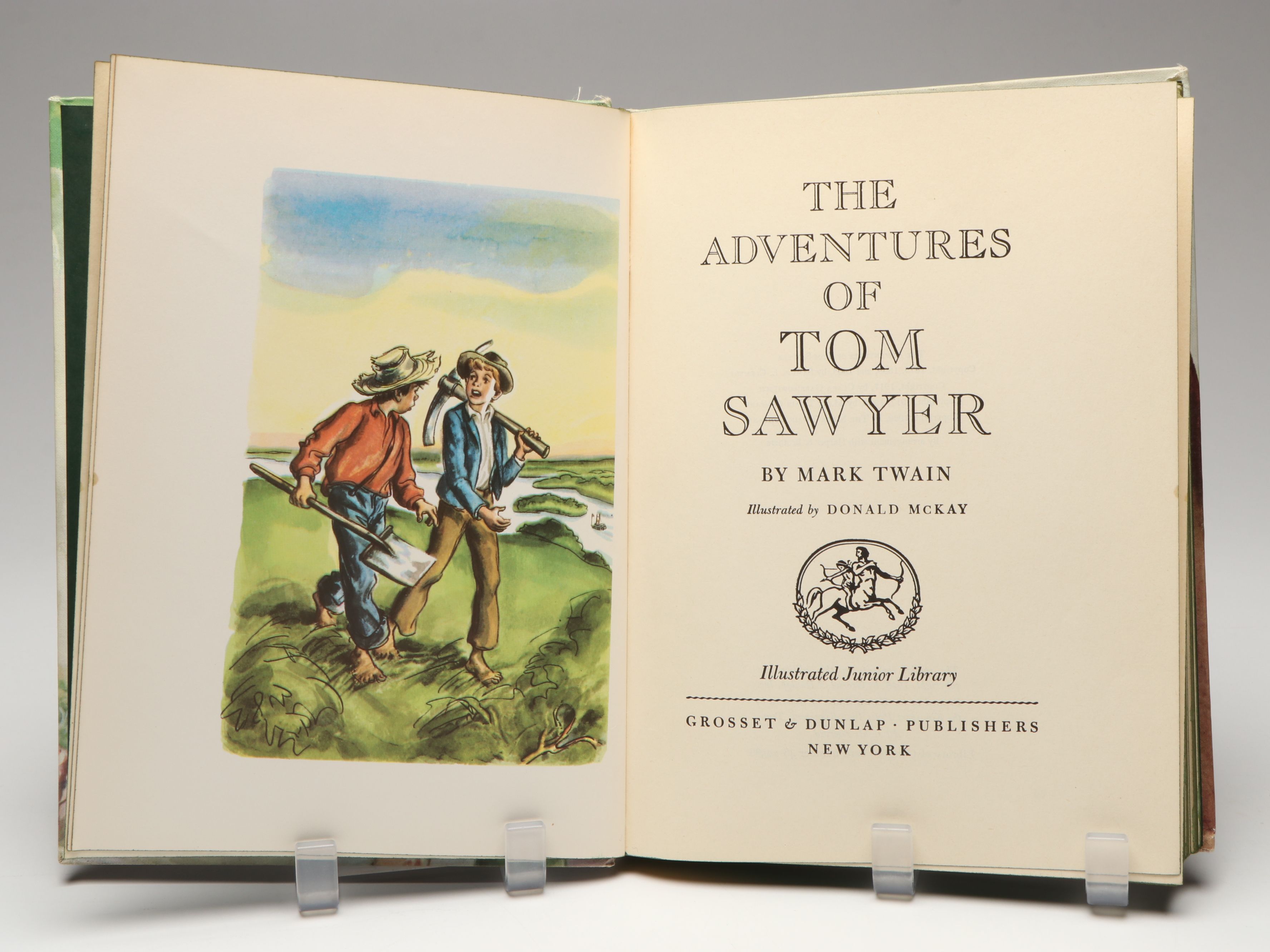 "Jungle Book" and More Illustrated Junior Library Books, Mid-20th C.