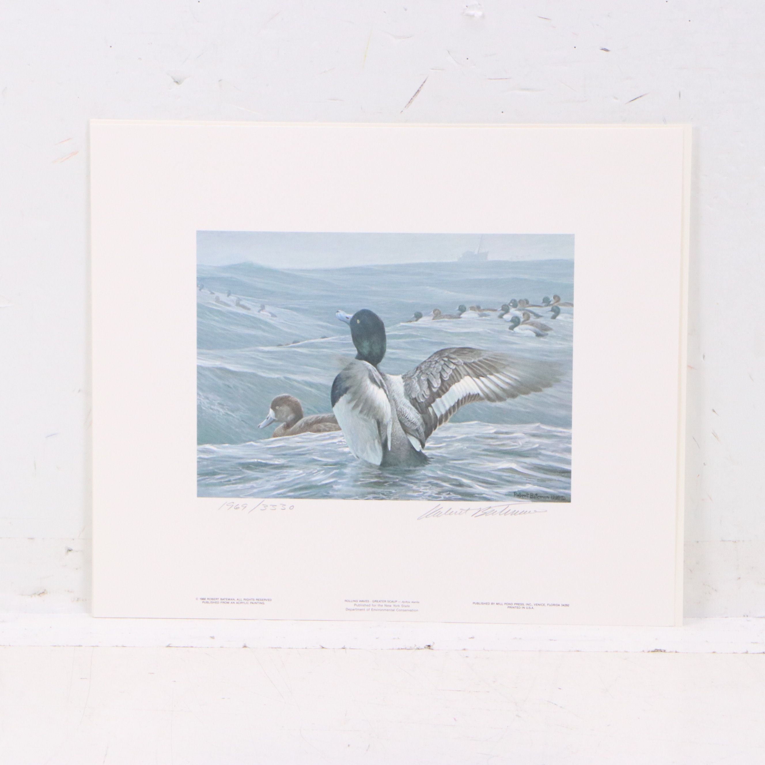 Migratory Bird Conservation Stamps and Offset Lithographs, 1980s