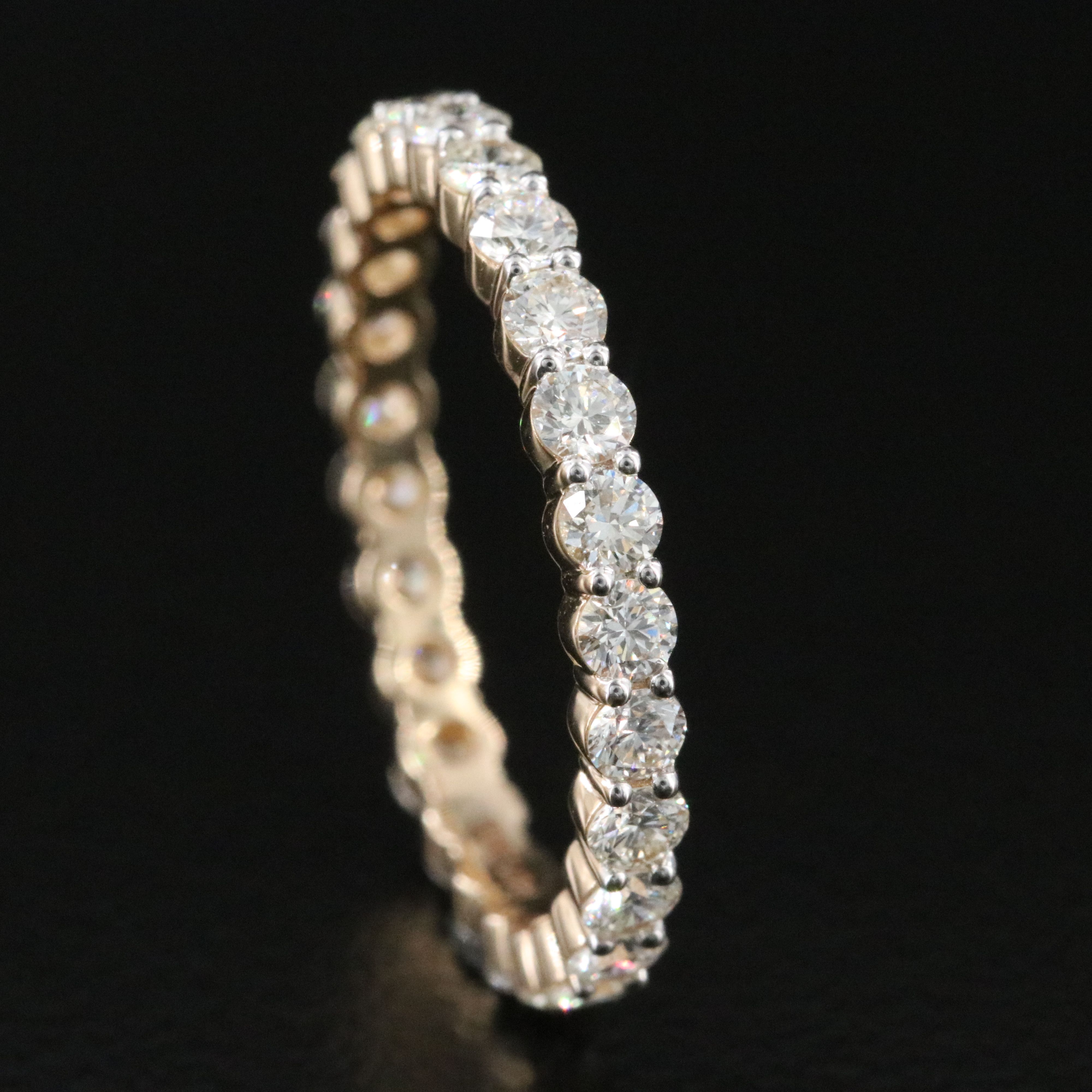 14K 1.17 CTW Diamond Eternity Band