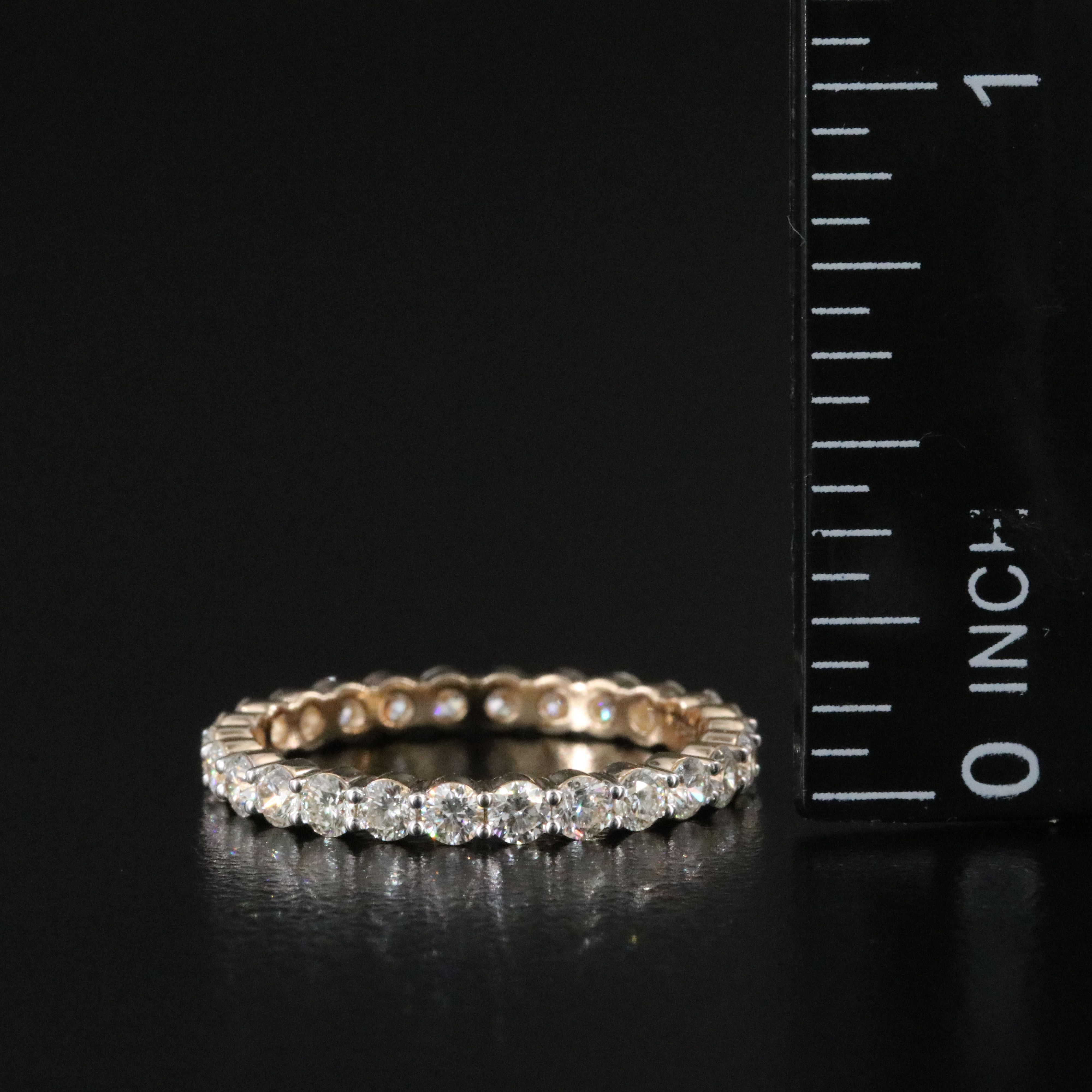 14K 1.17 CTW Diamond Eternity Band
