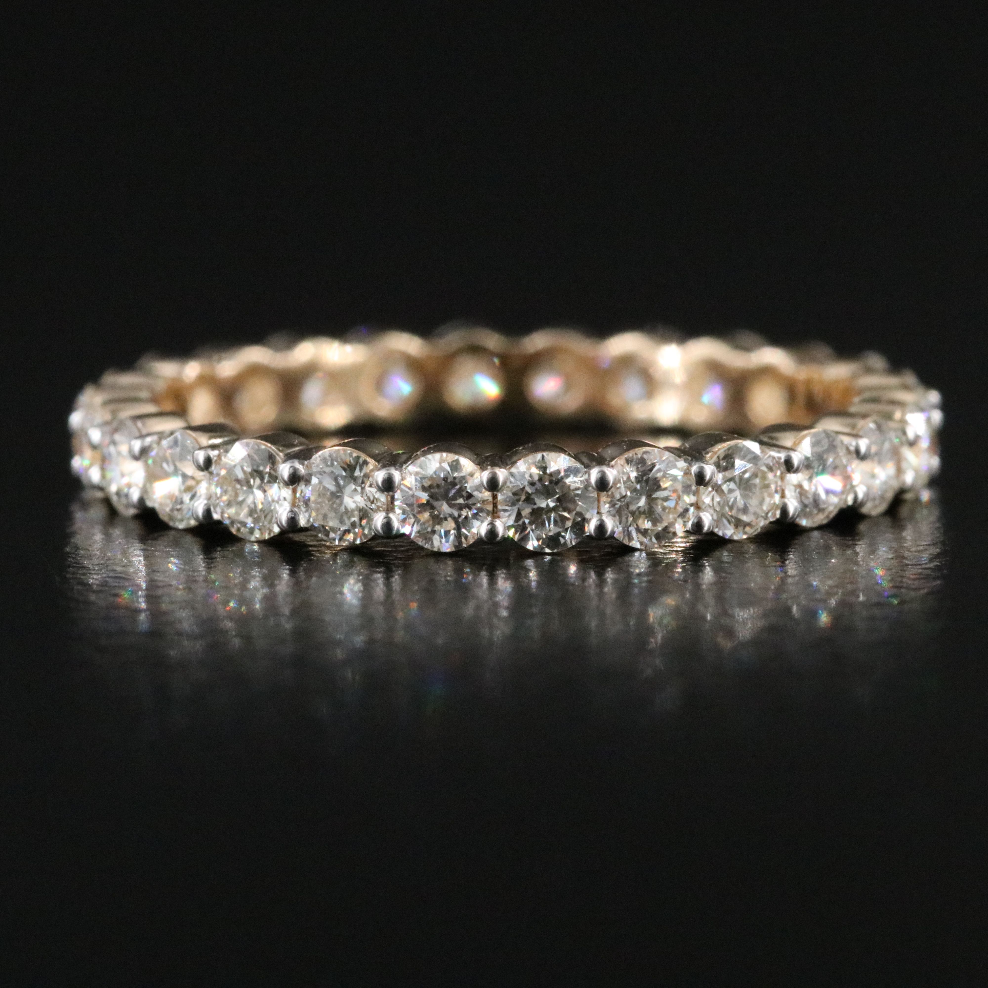 14K 1.17 CTW Diamond Eternity Band