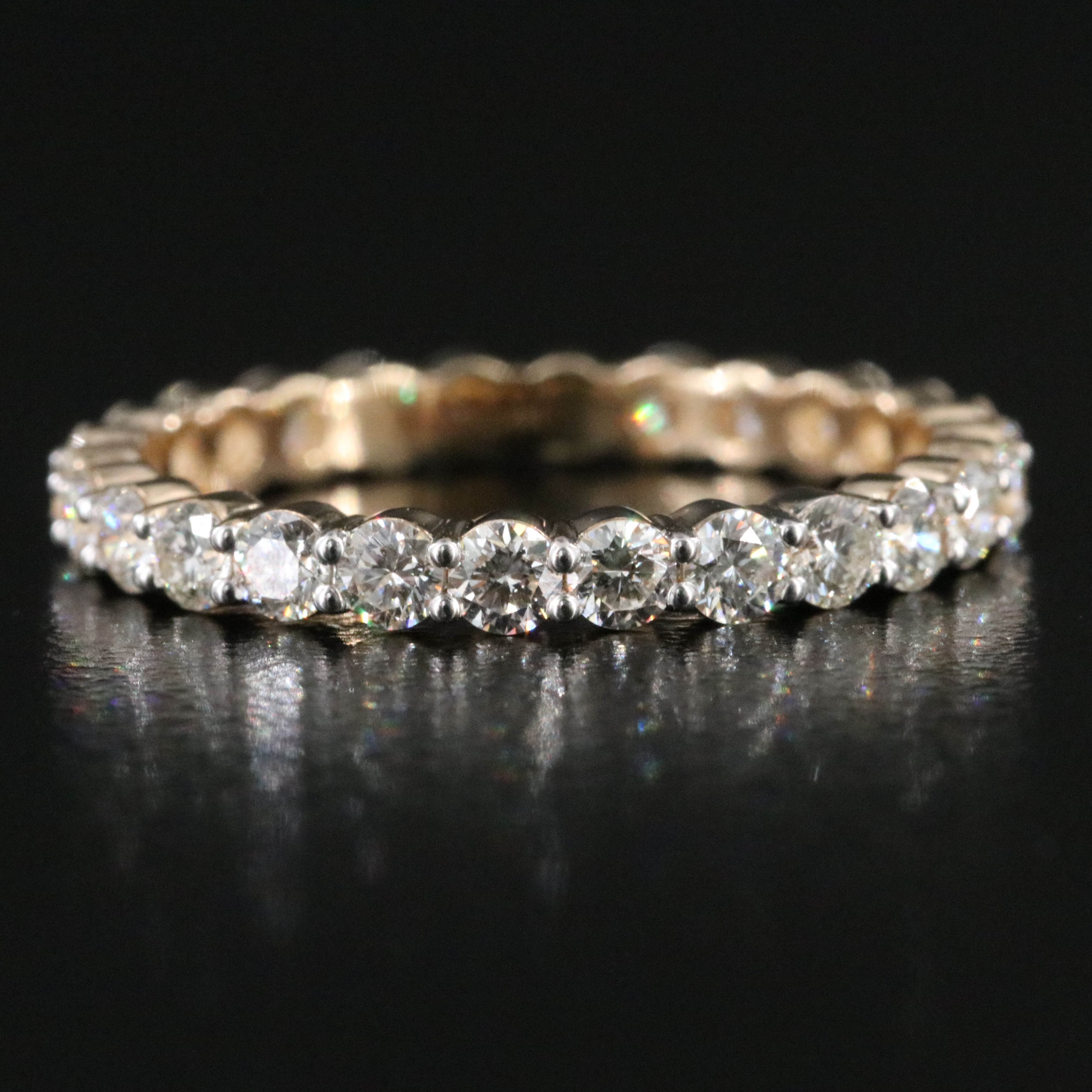 14K 1.17 CTW Diamond Eternity Band