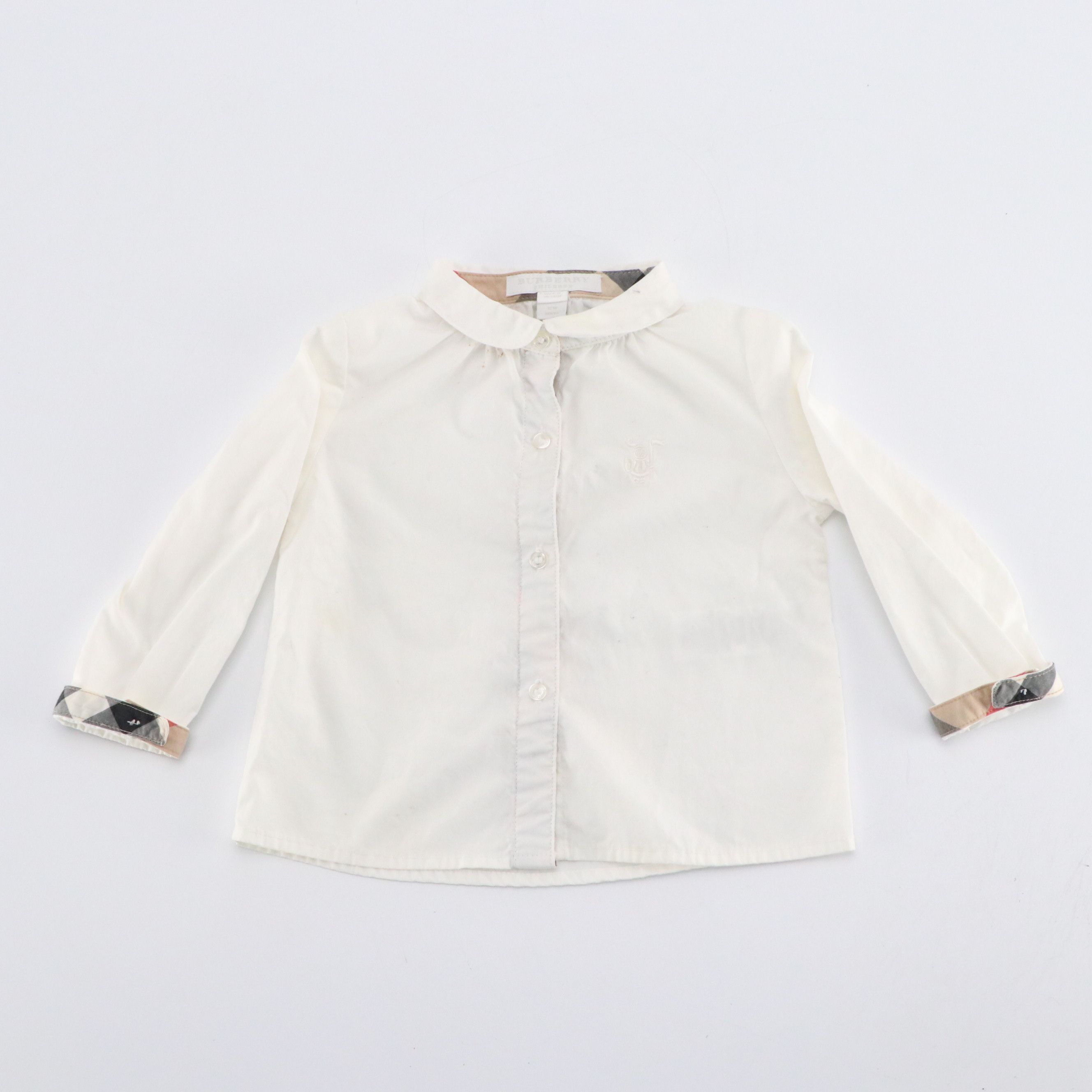 Burberry Children Cotton Set with Nova Check Details