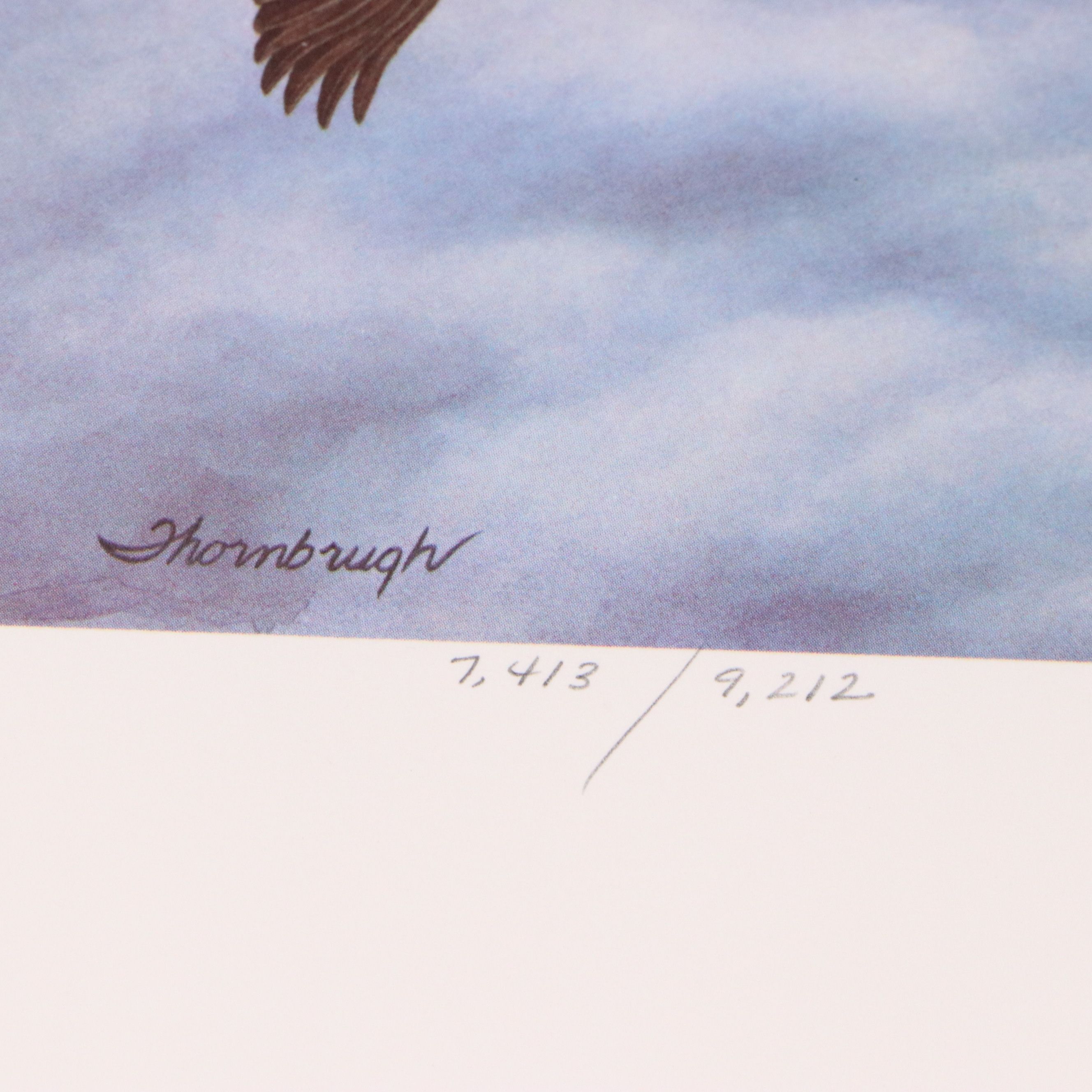 Migratory Bird Conservation Offset Lithographs and Stamps, 1980s