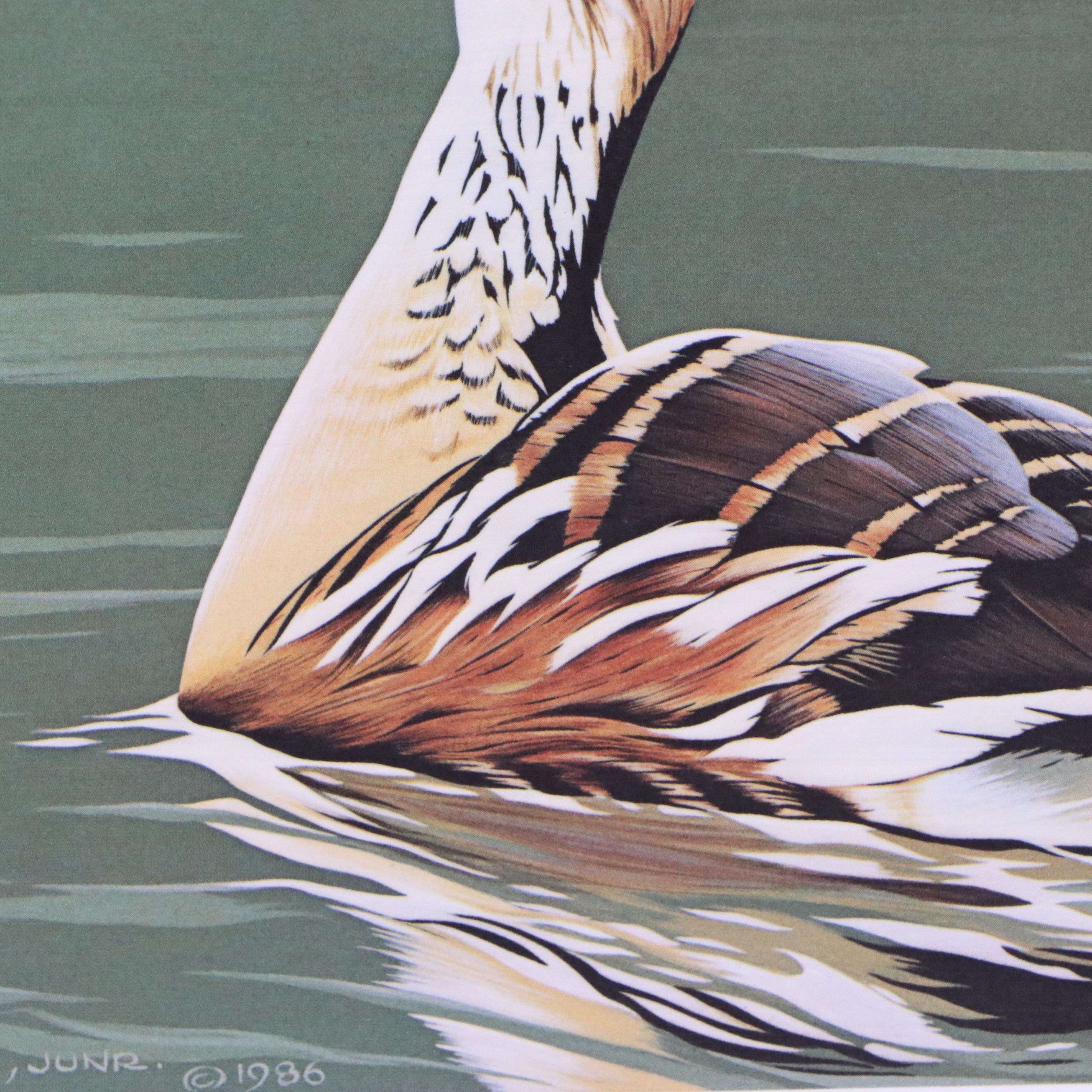 Migratory Bird Conservation Offset Lithographs and Stamps, 1980s