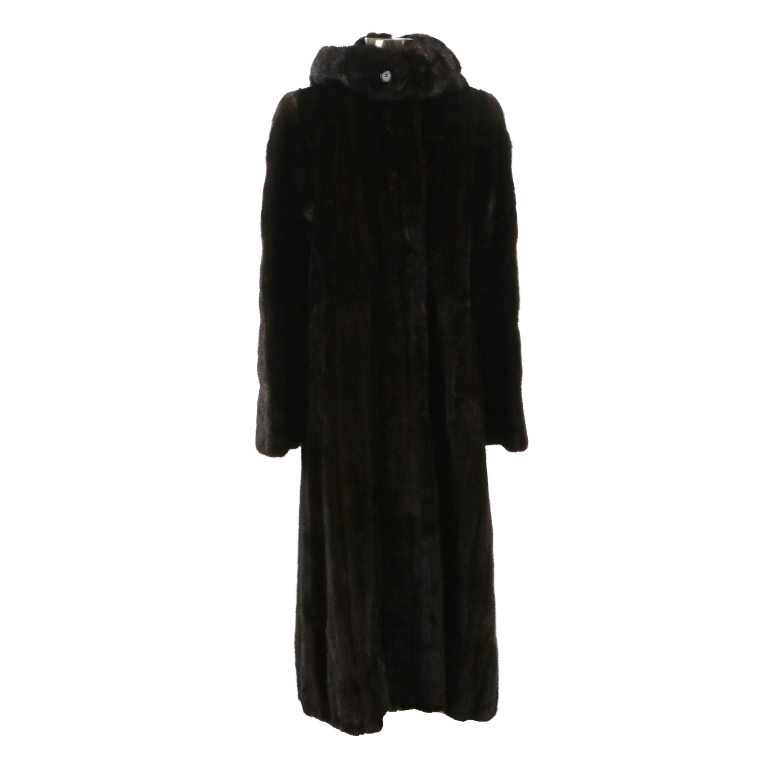 Mink Fur Full-Length Hooded Coat from Diutsh Furs