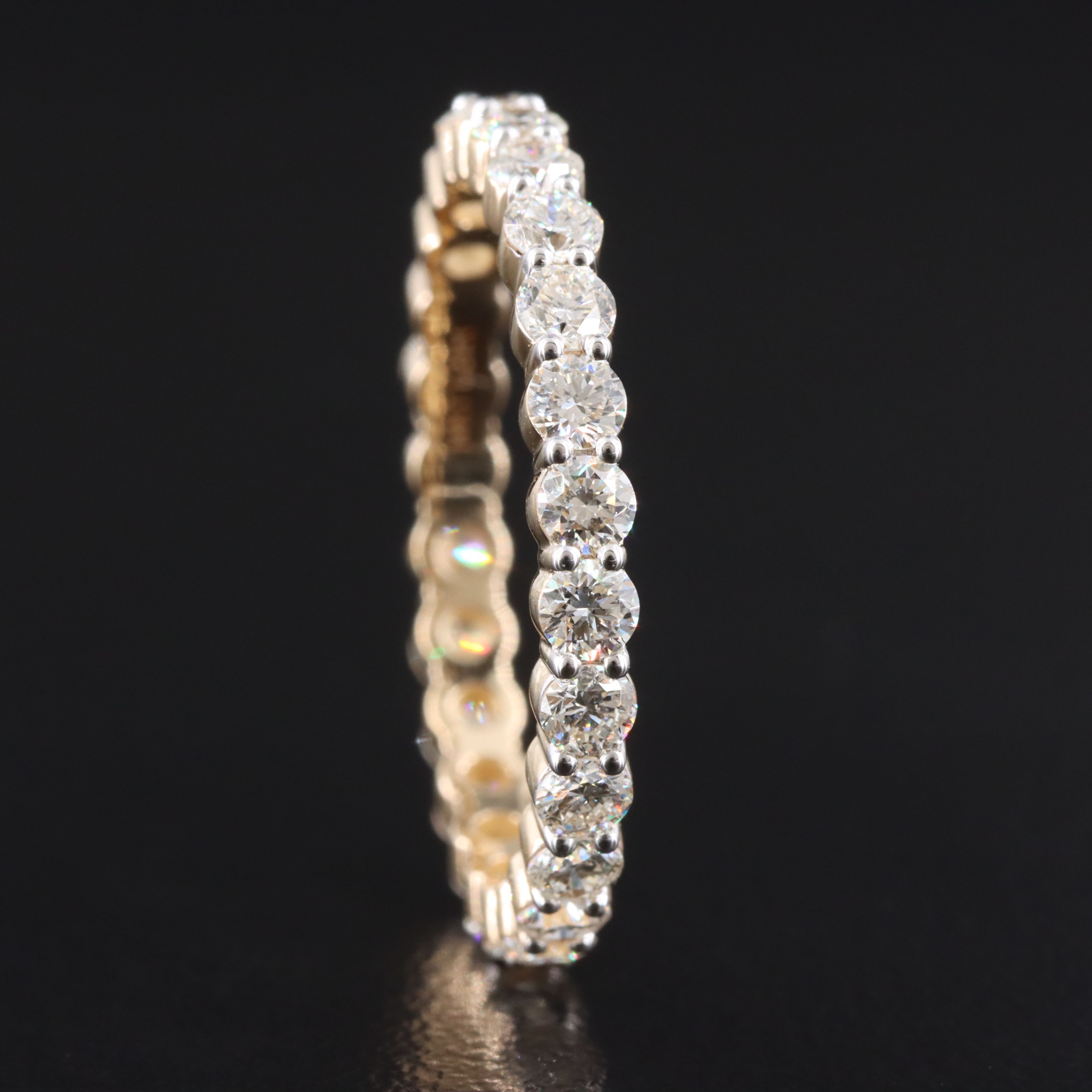 14K 1.21 CTW Diamond Eternity Band