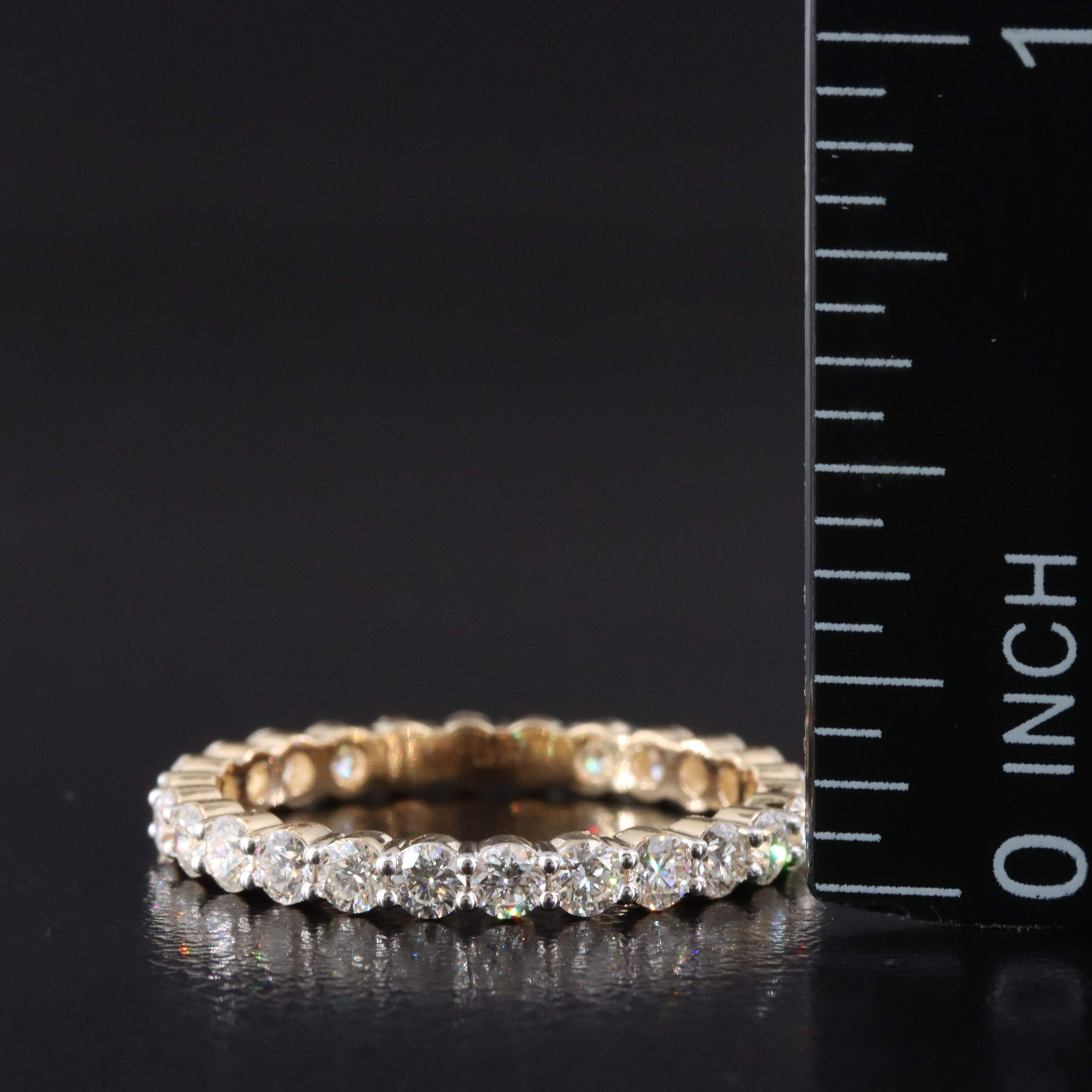 14K 1.21 CTW Diamond Eternity Band