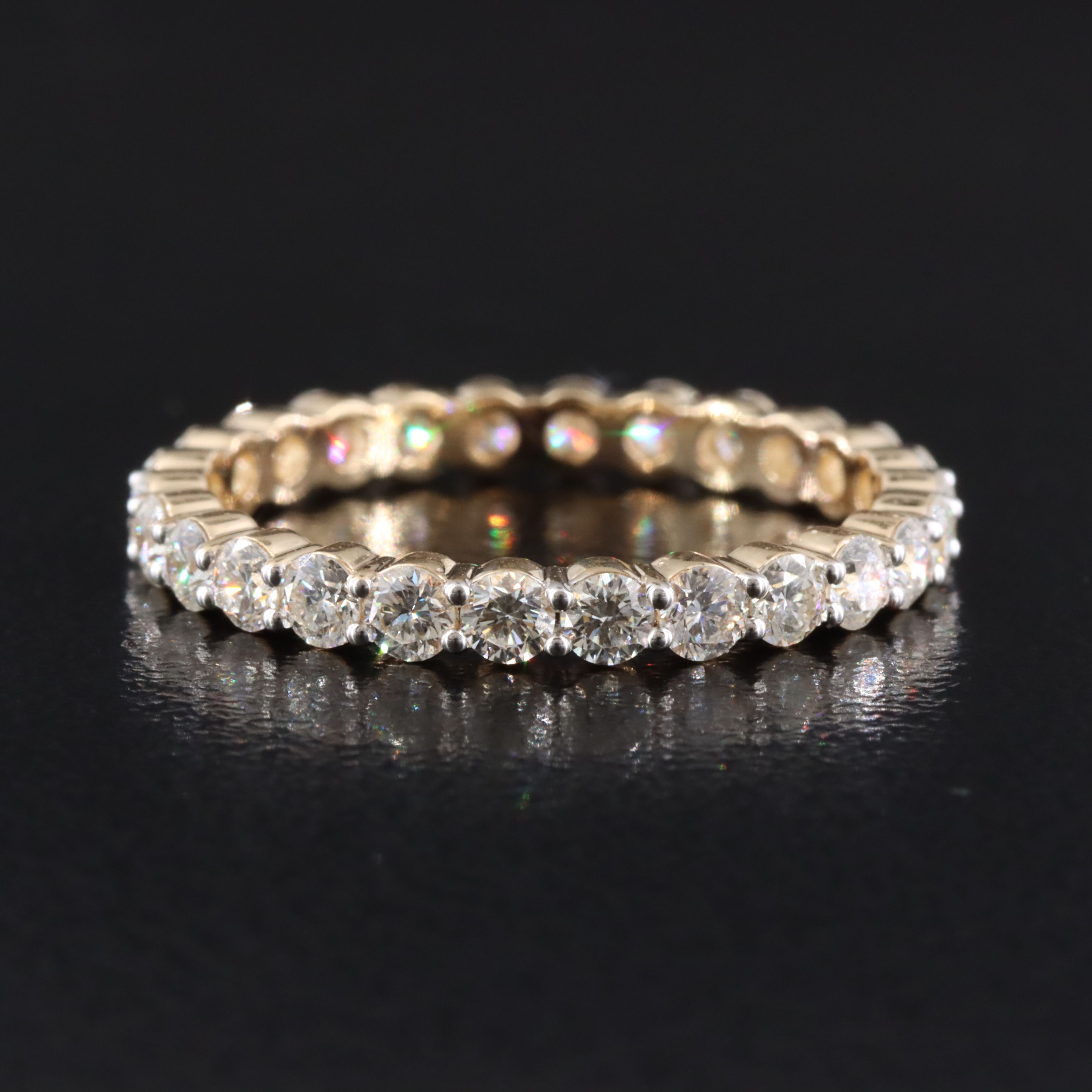 14K 1.21 CTW Diamond Eternity Band