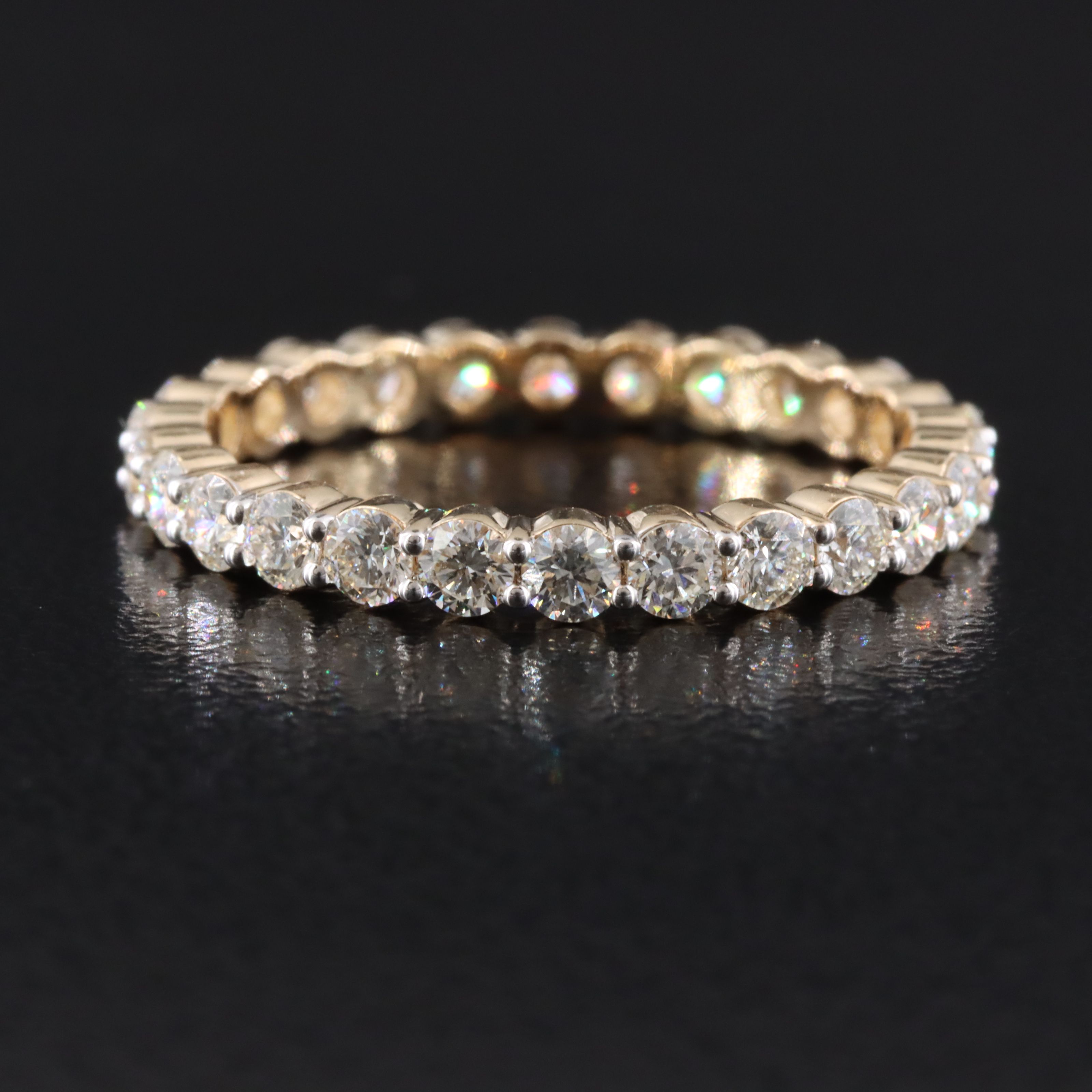 14K 1.21 CTW Diamond Eternity Band