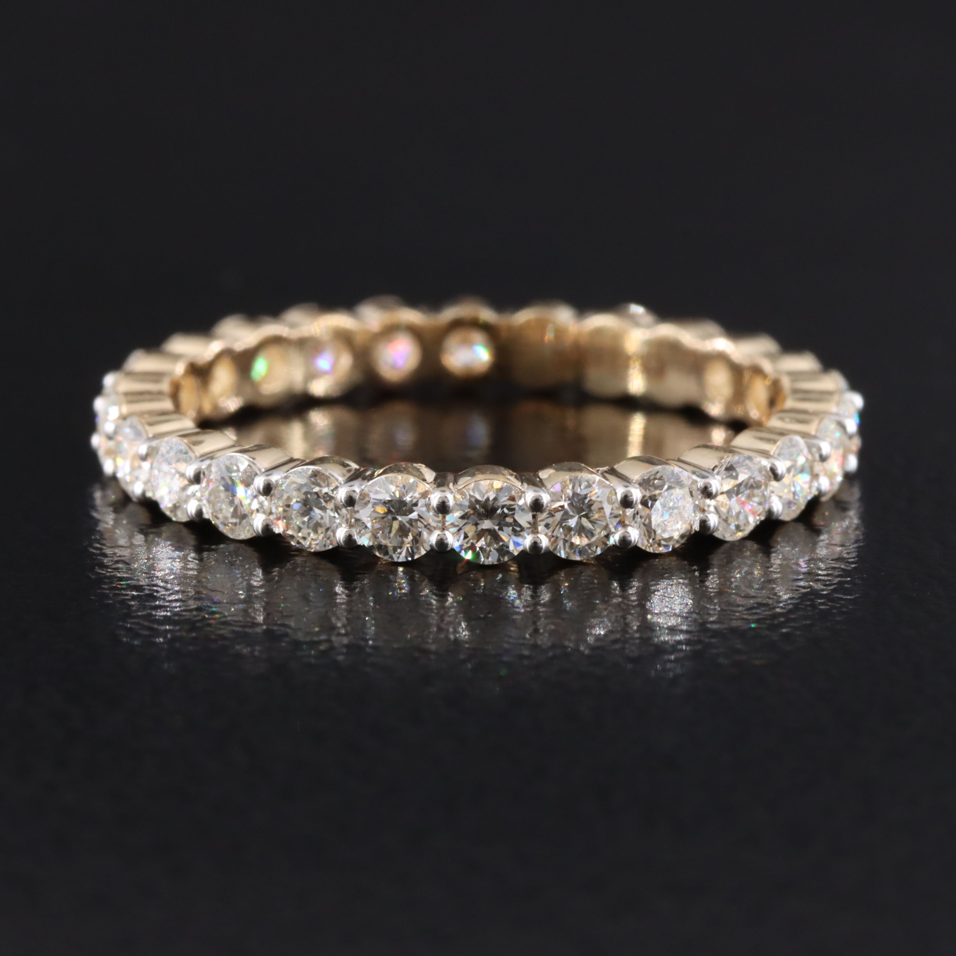 14K 1.21 CTW Diamond Eternity Band