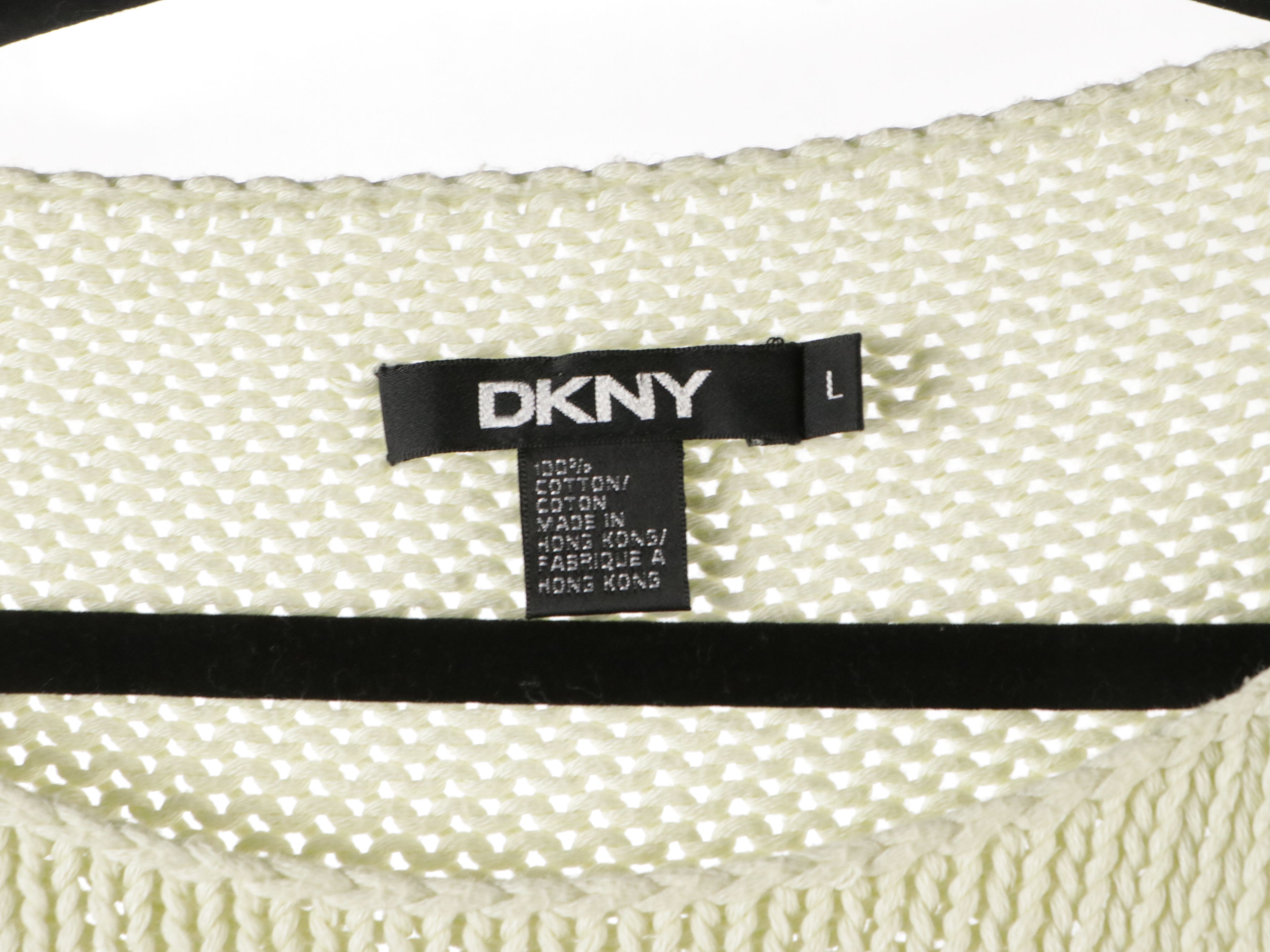 Isaac Mizrahi Knit Short Sleeve Sweaters, DKNY Cotton and Wool Knit Sweaters