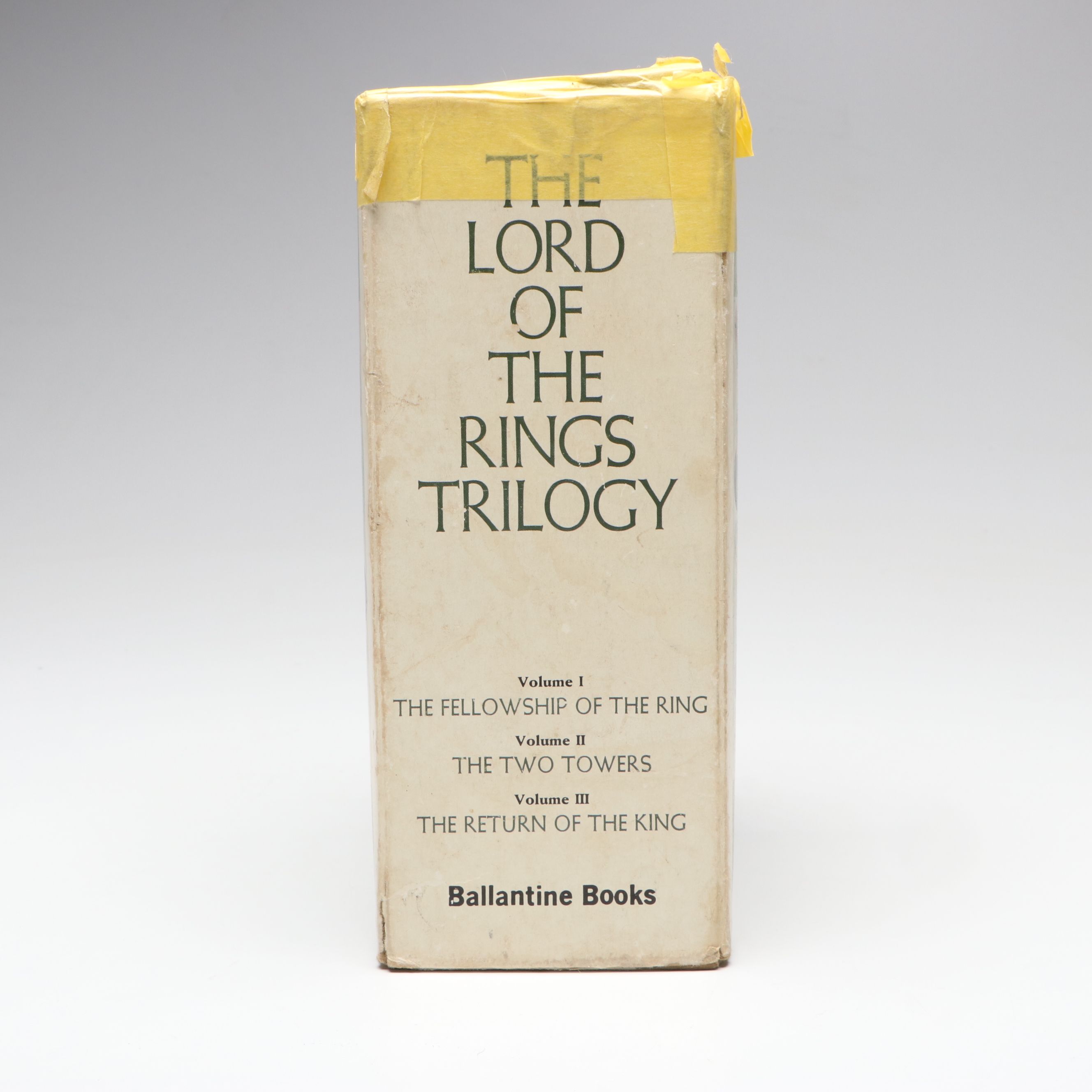 First Special Edition Printing "The Lord of the Rings" Box Set, 1970