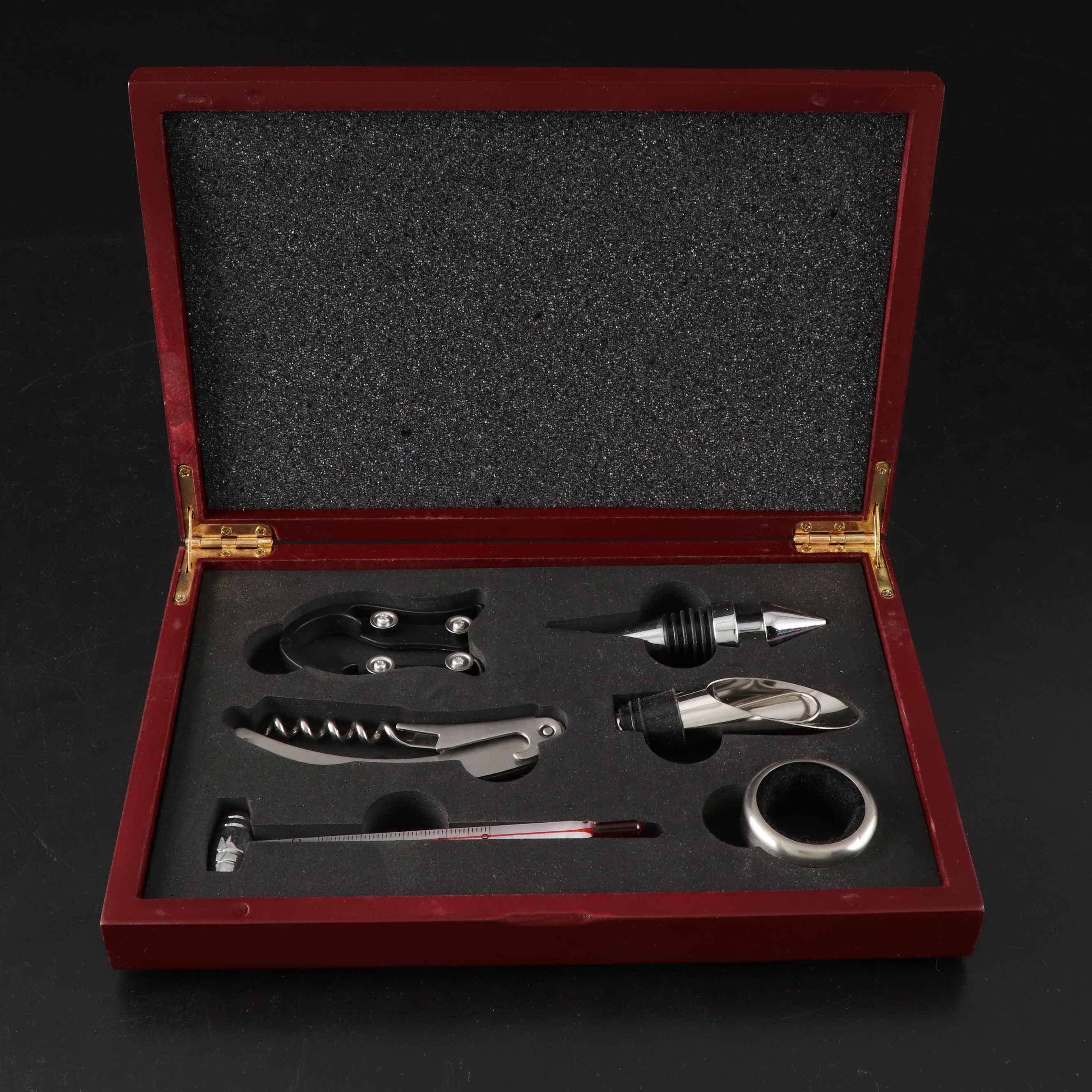 Wine Glasses with Wine Bottle Opener Set