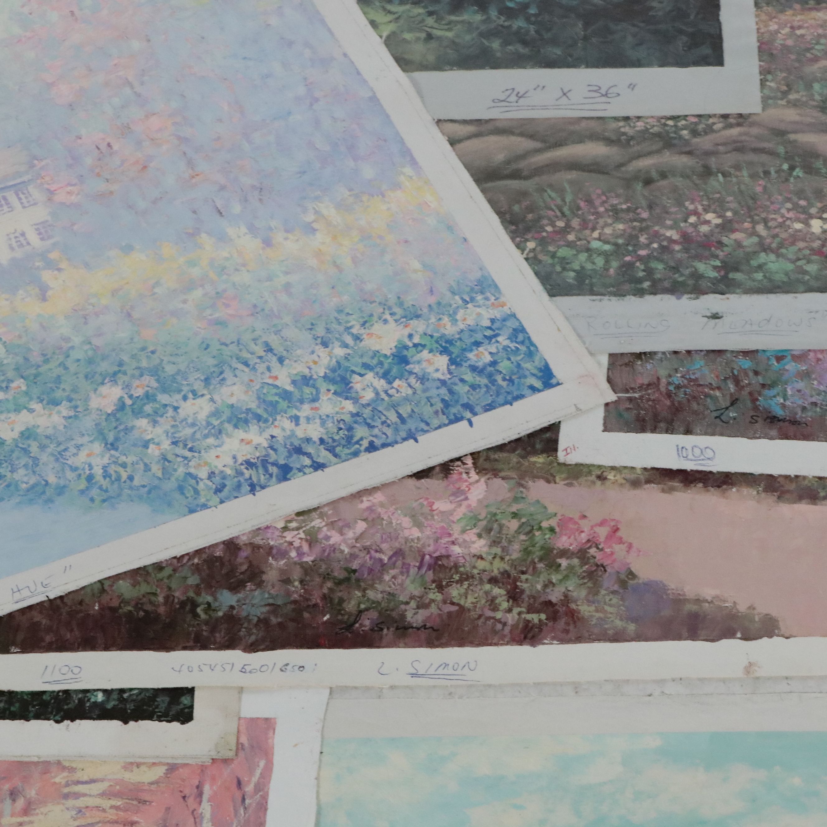 Uncommon Discoveries: Blue-Toned Impressionism on Canvas