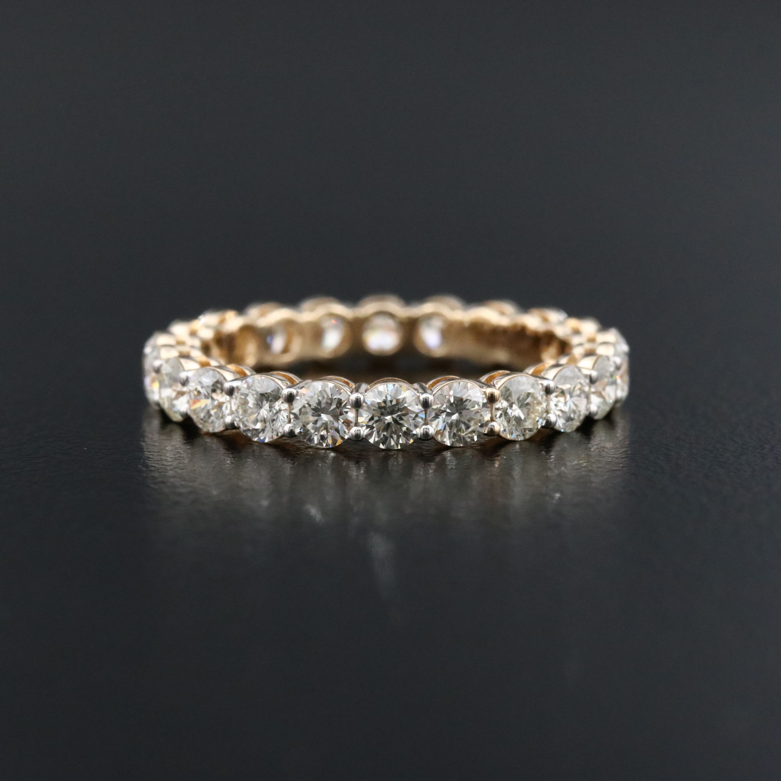 14K 2.17 CTW Diamond Eternity Band