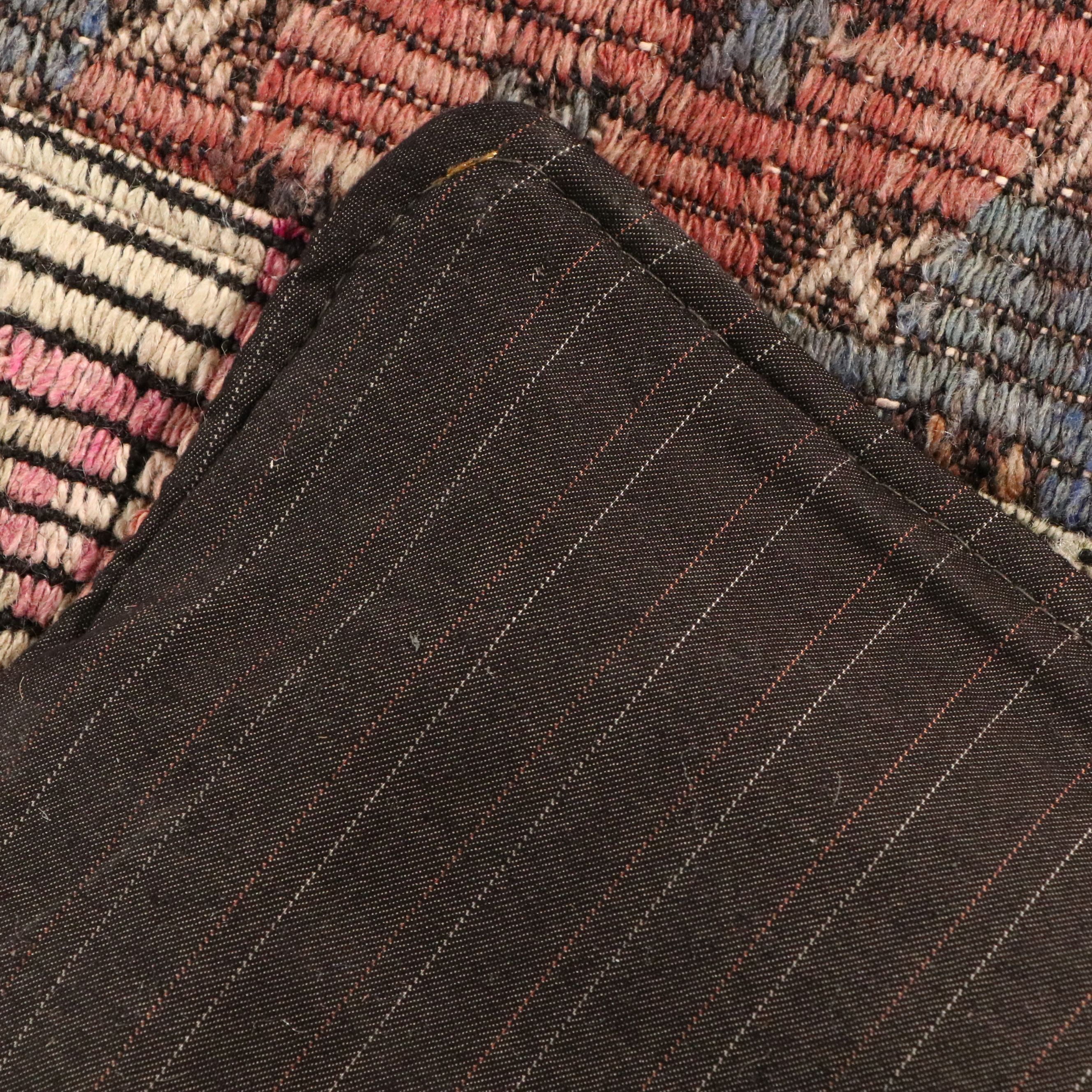 6'9 x 9'9 Mixed Process Patchwork Turkish Kilim Cicim Area Rug