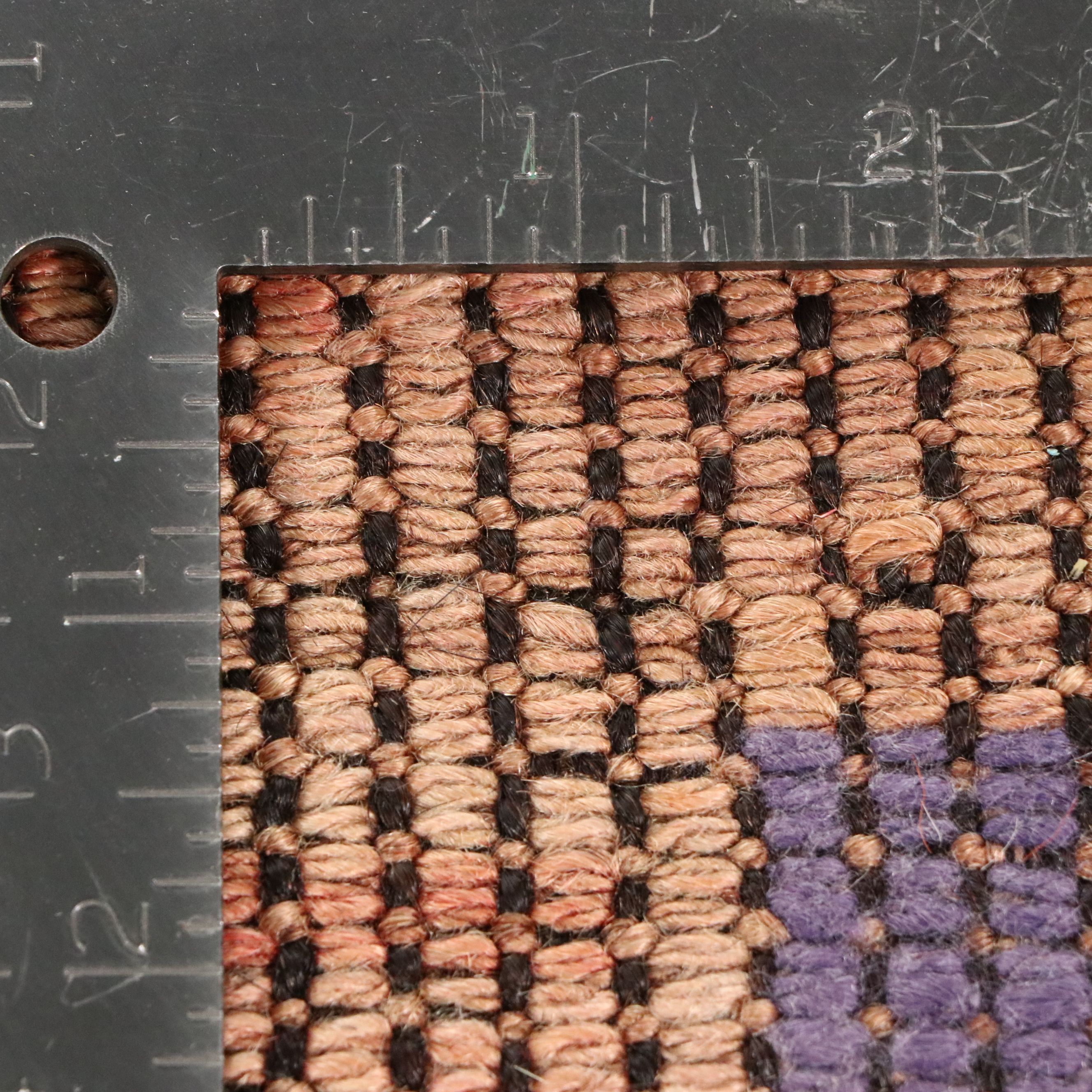 6'9 x 9'9 Mixed Process Patchwork Turkish Kilim Cicim Area Rug