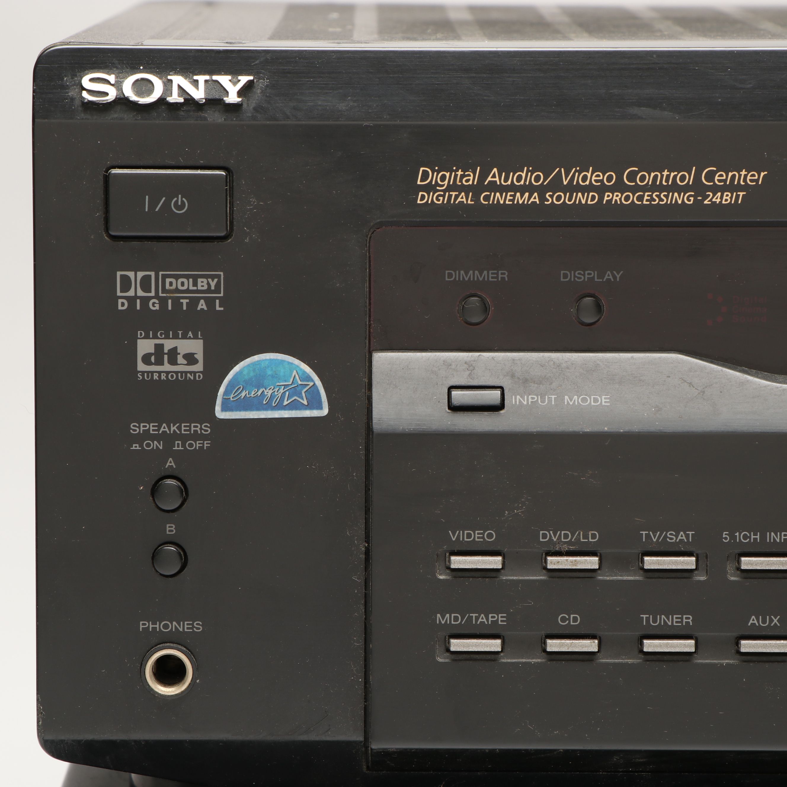 Sony 5 CD Changer and Sony A/V Control Center with RCA Speakers
