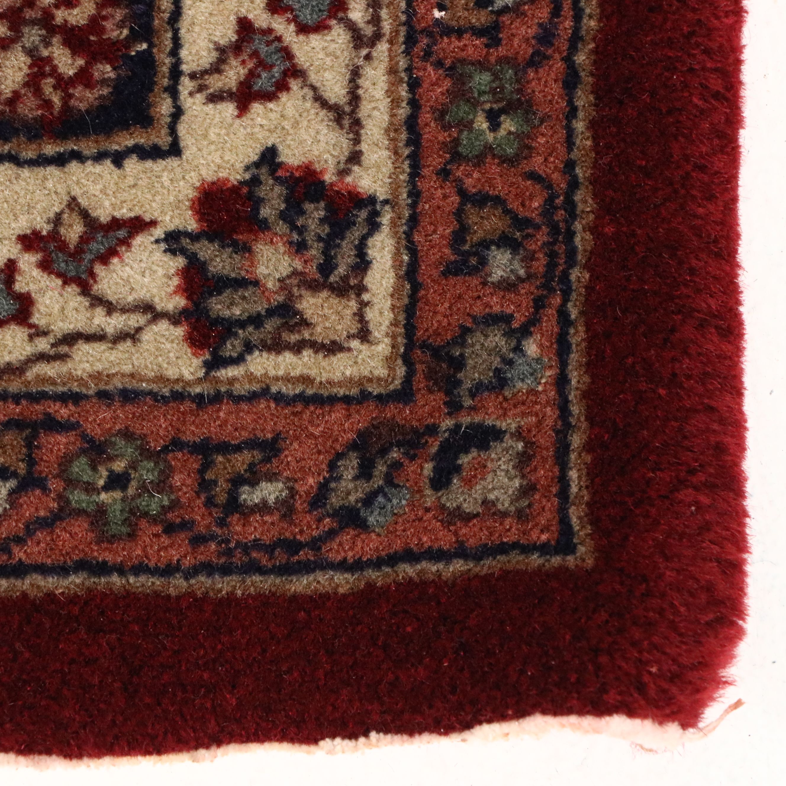 5'10 x 9' Hand-Knotted Persian Kashan Area Rug