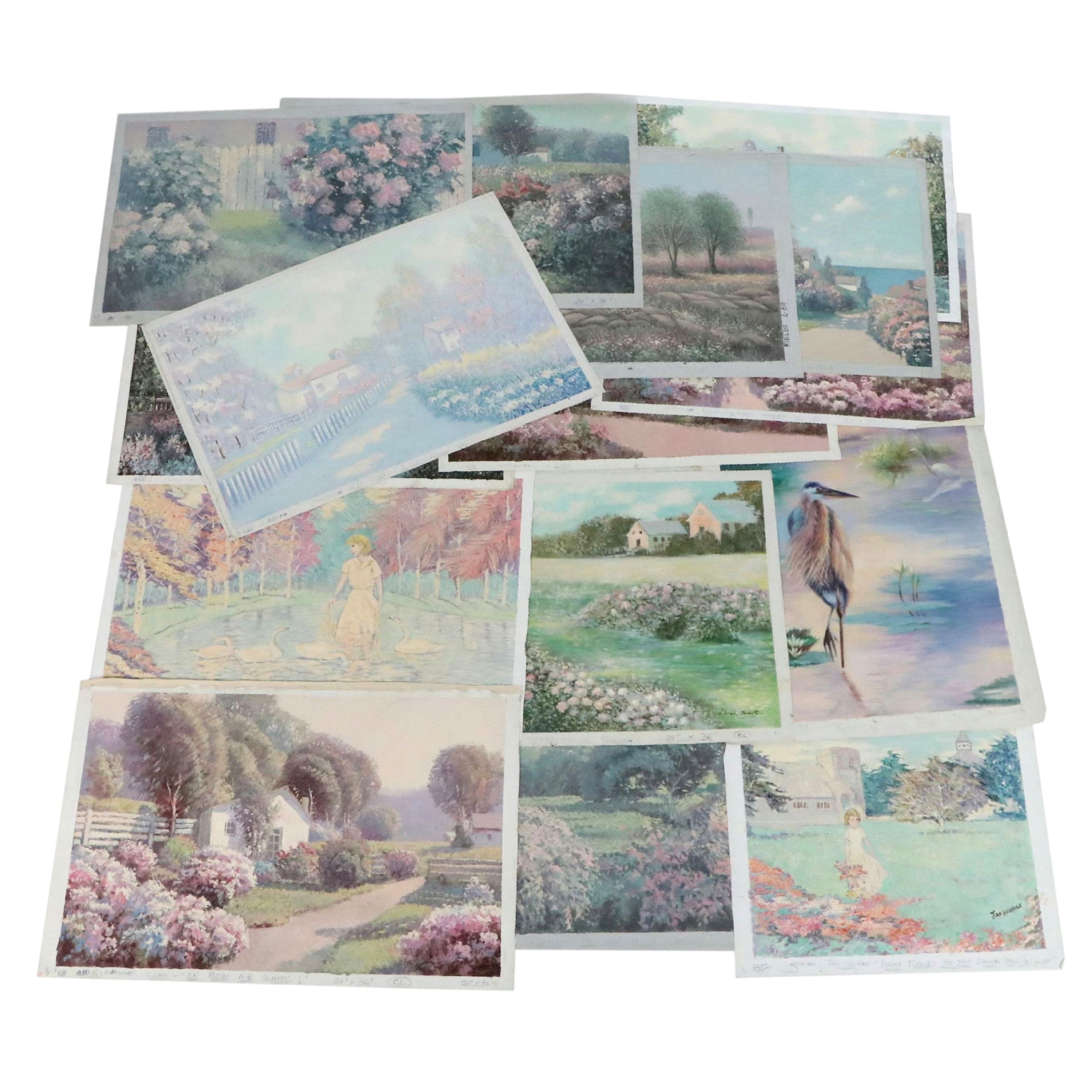 Uncommon Discoveries: Blue-Toned Impressionism on Canvas