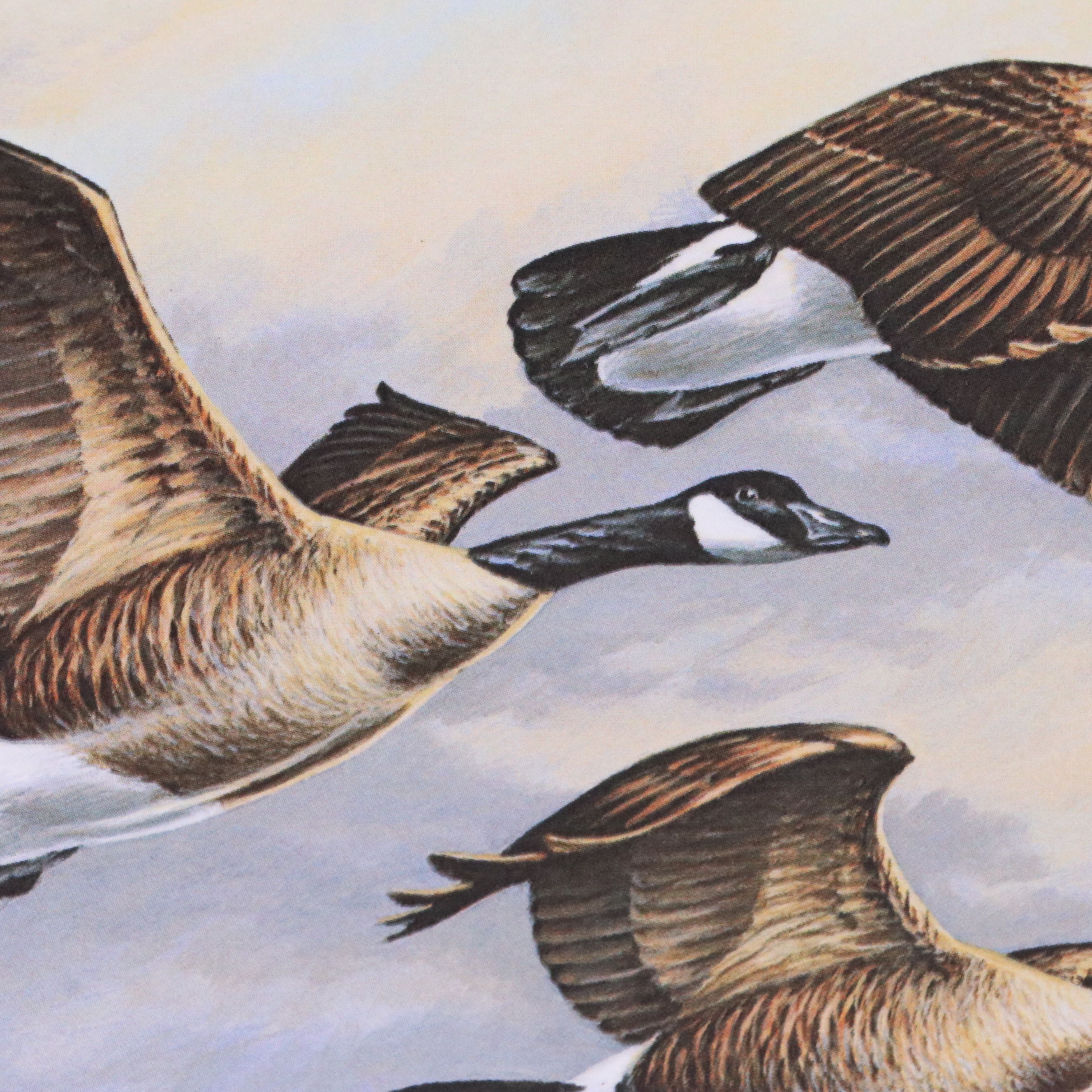 Marion Toillion and Rosemary Millette Offset Lithograph Duck Stamp Prints