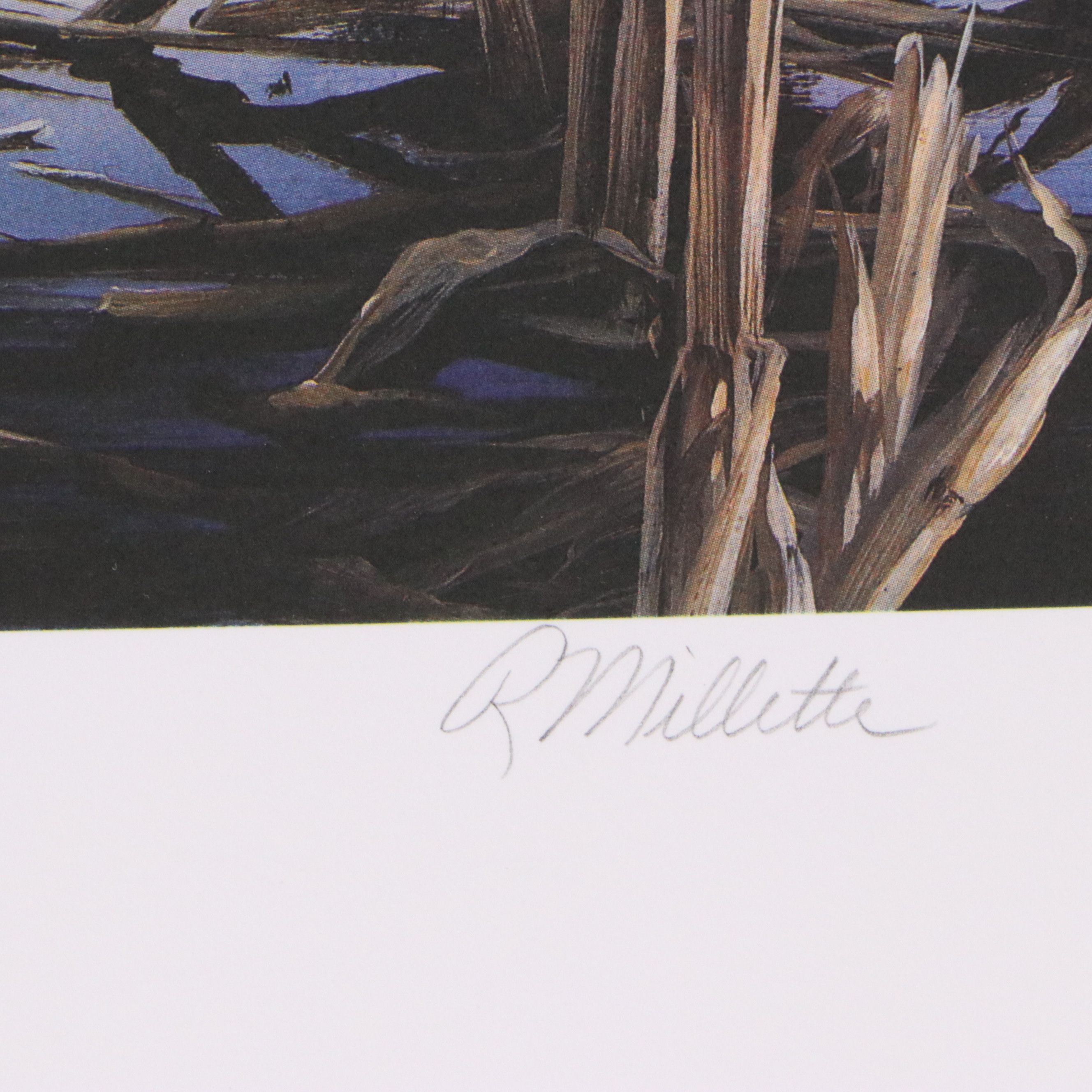 Marion Toillion and Rosemary Millette Offset Lithograph Duck Stamp Prints