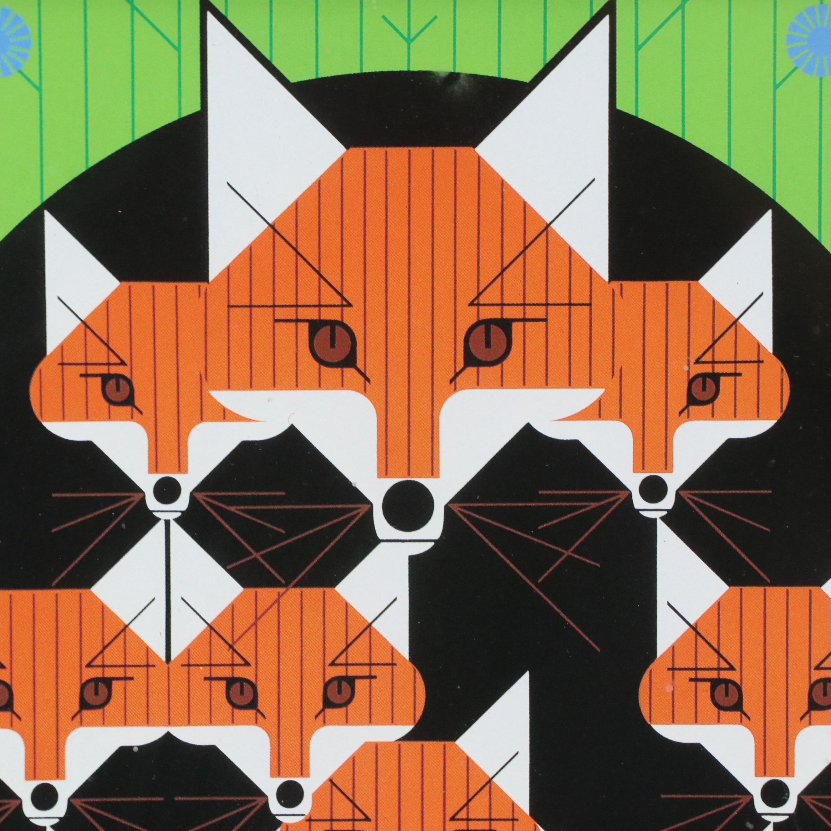 Offset Lithograph After Charley Harper "Foxsimiles"