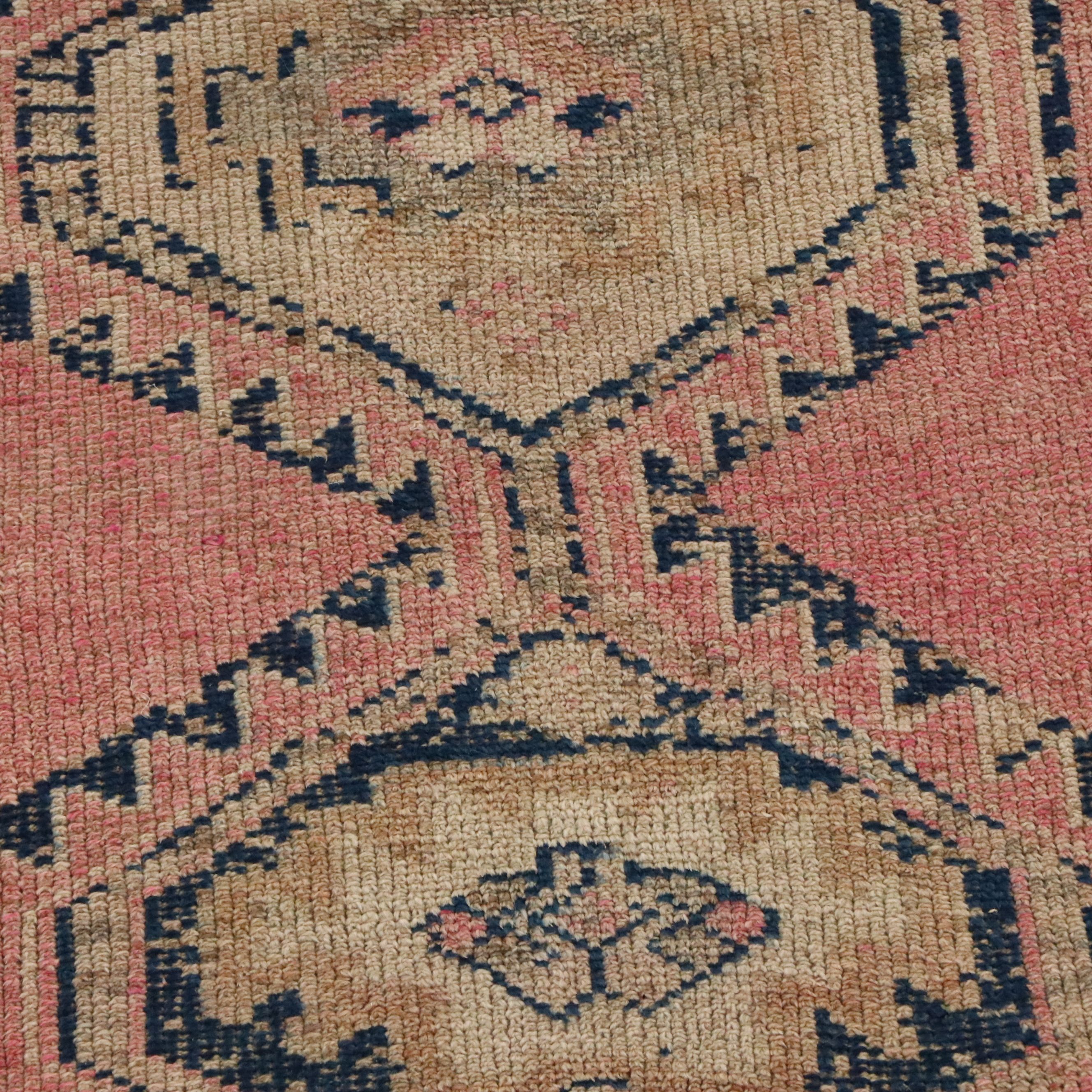 3'1 x 10'2 Hand-Knotted Turkish Oushak Long Rug