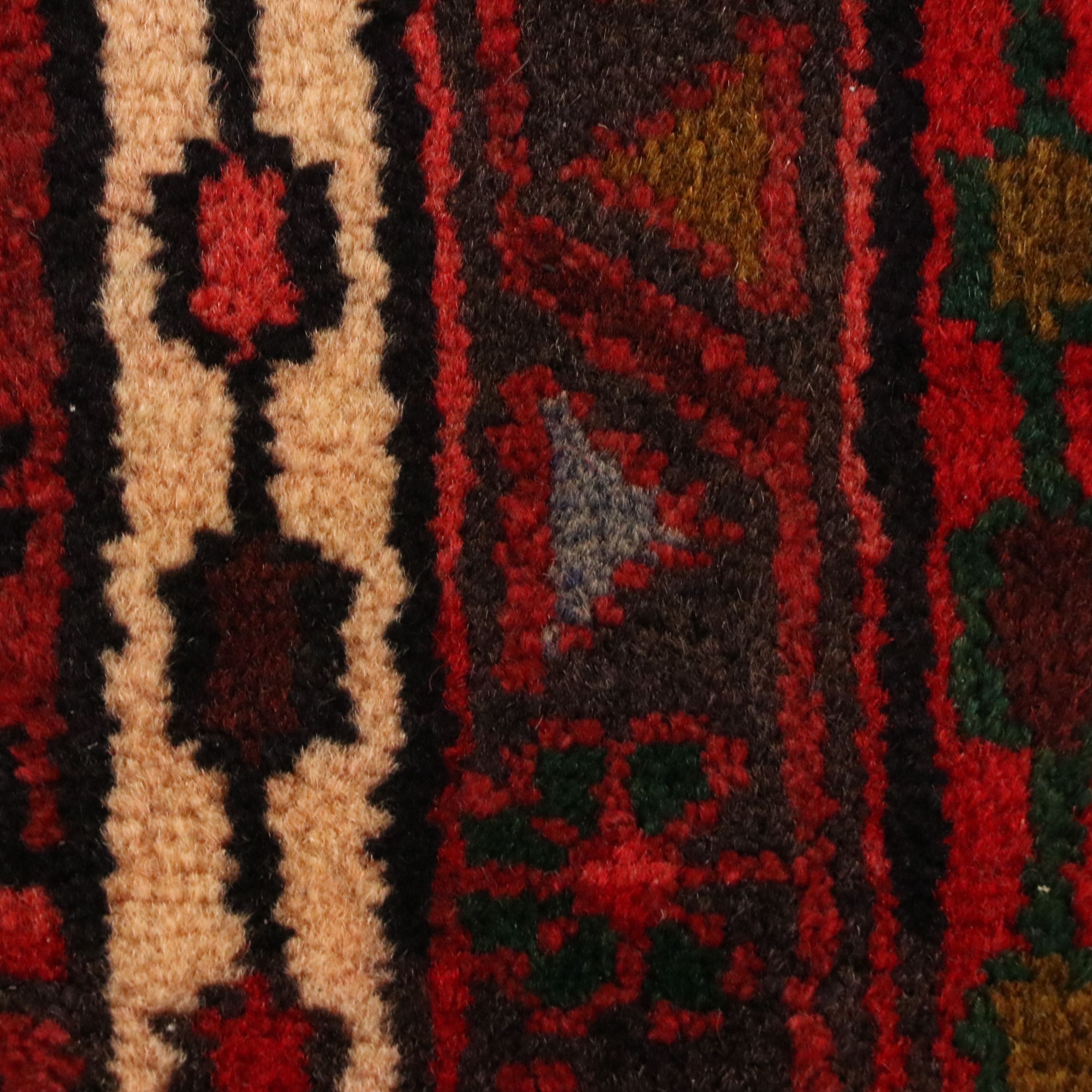 2'1 x 7'3 Hand-Knotted Persian Karaja Carpet Runner
