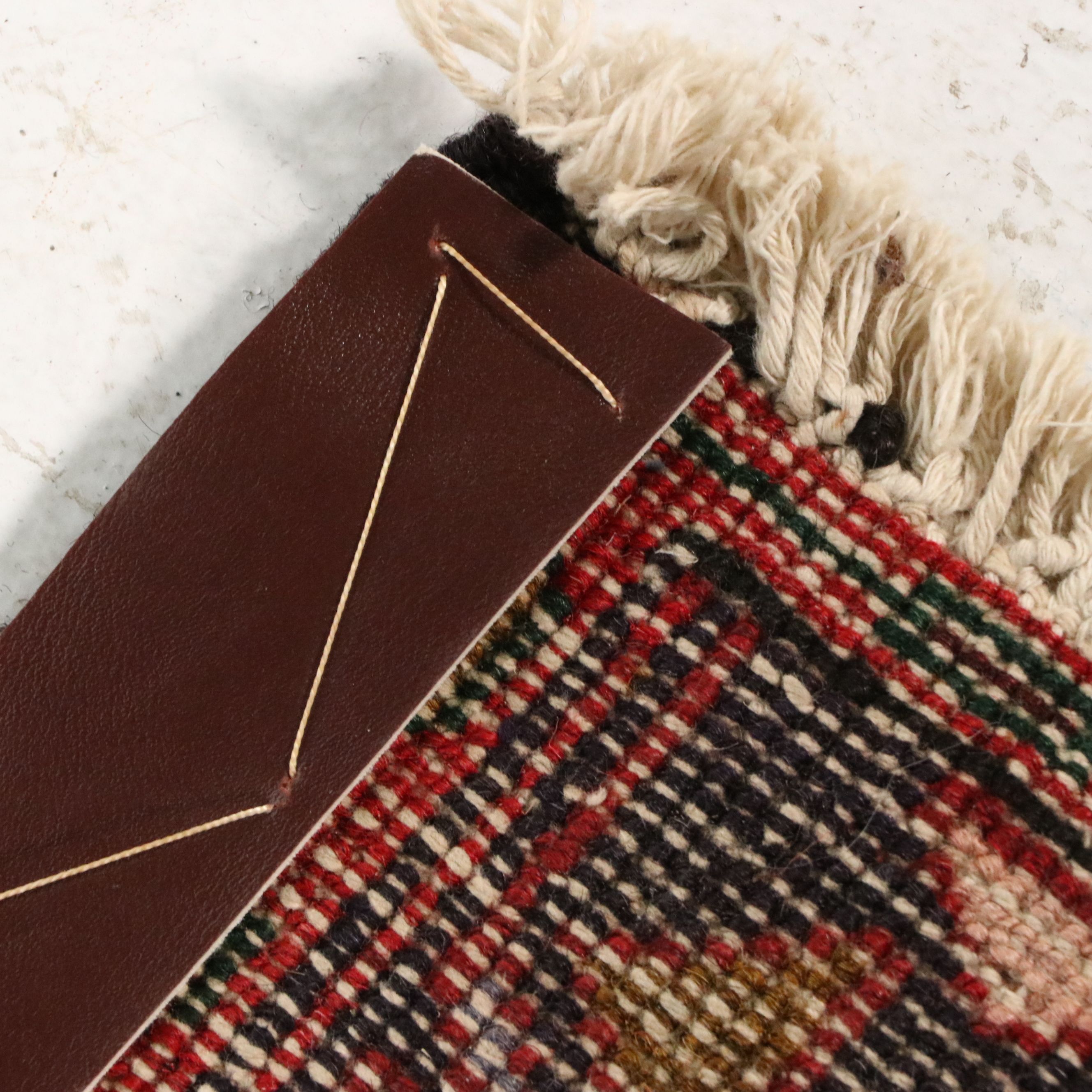 2'1 x 7'3 Hand-Knotted Persian Karaja Carpet Runner