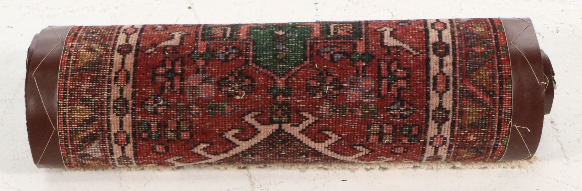 2'1 x 7'3 Hand-Knotted Persian Karaja Carpet Runner