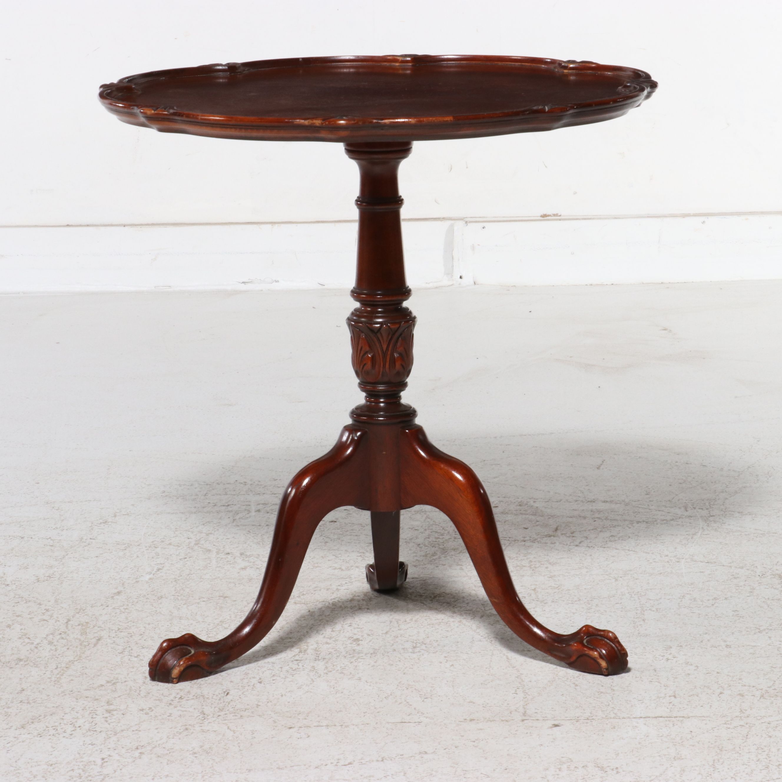 Chippendale Style Mahogany Center Table