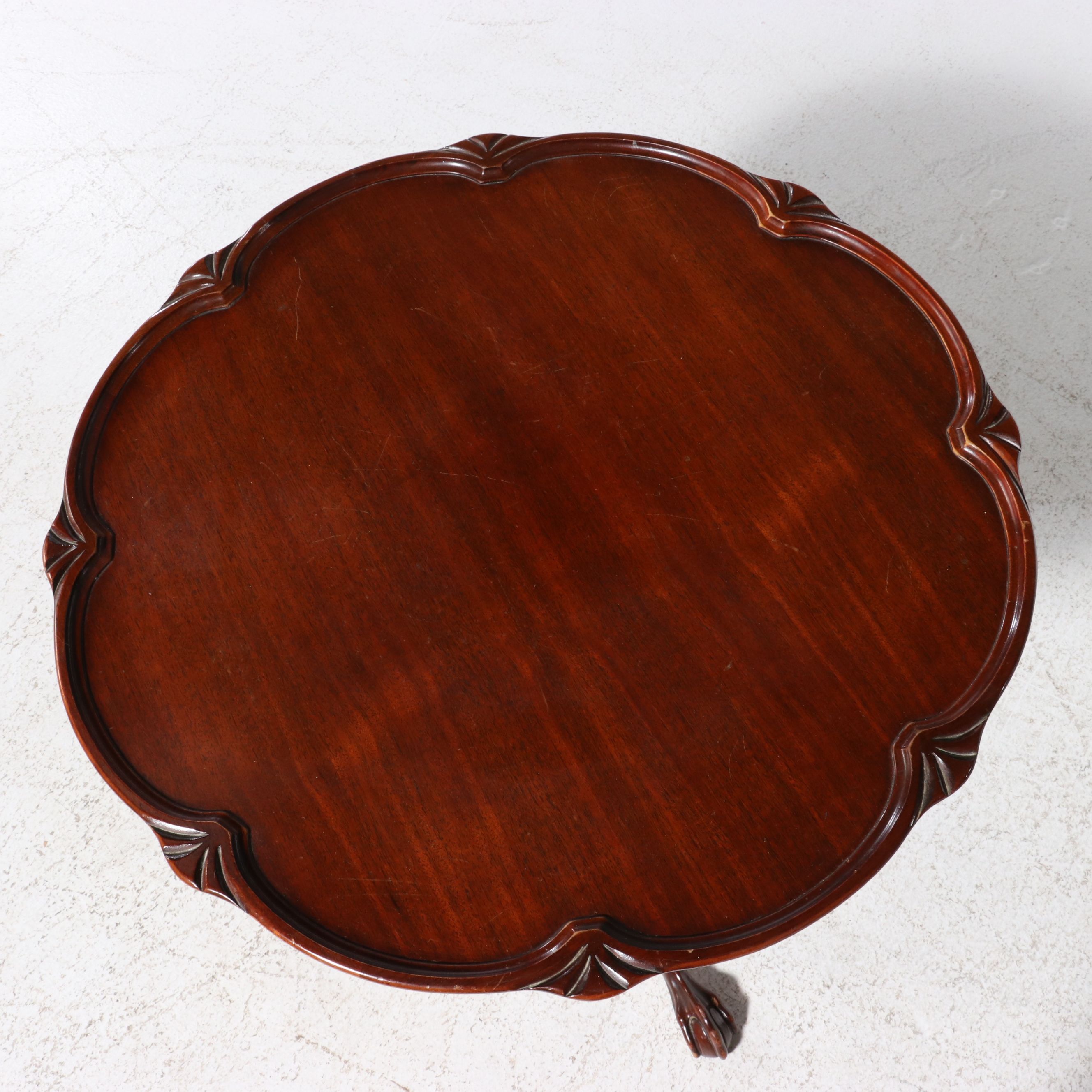 Chippendale Style Mahogany Center Table