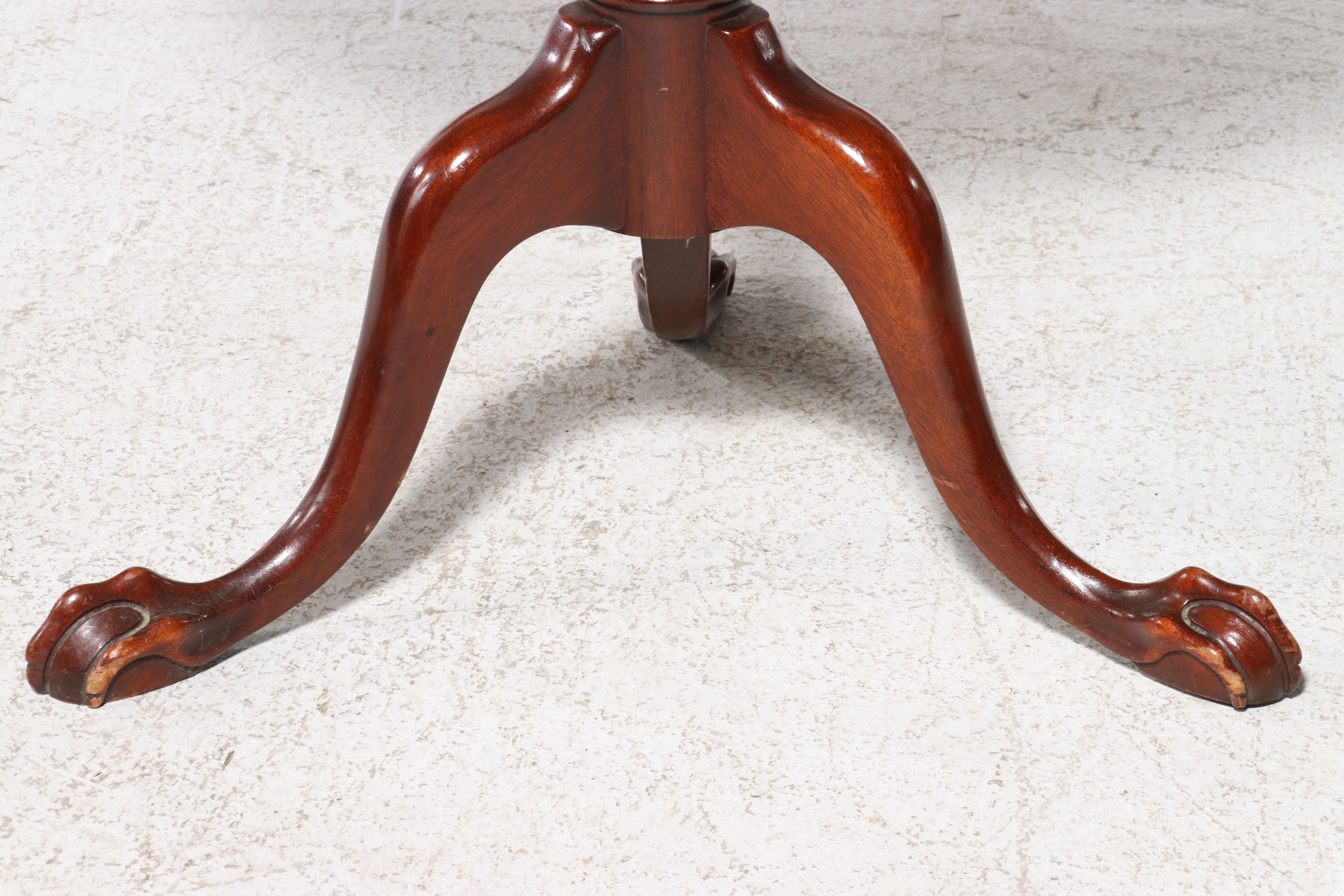 Chippendale Style Mahogany Center Table