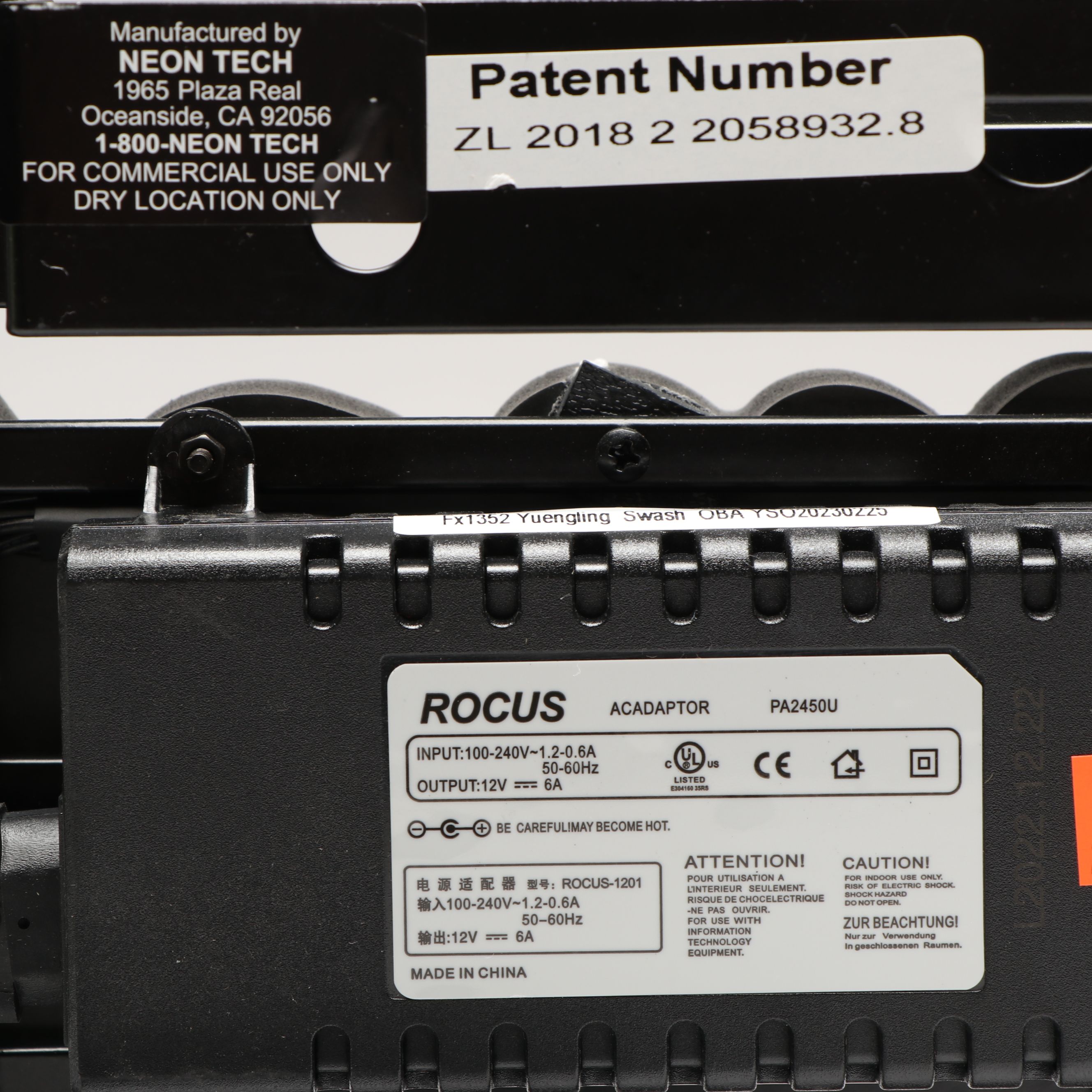 Lite Tech Yuengling Neon Hanging Sign